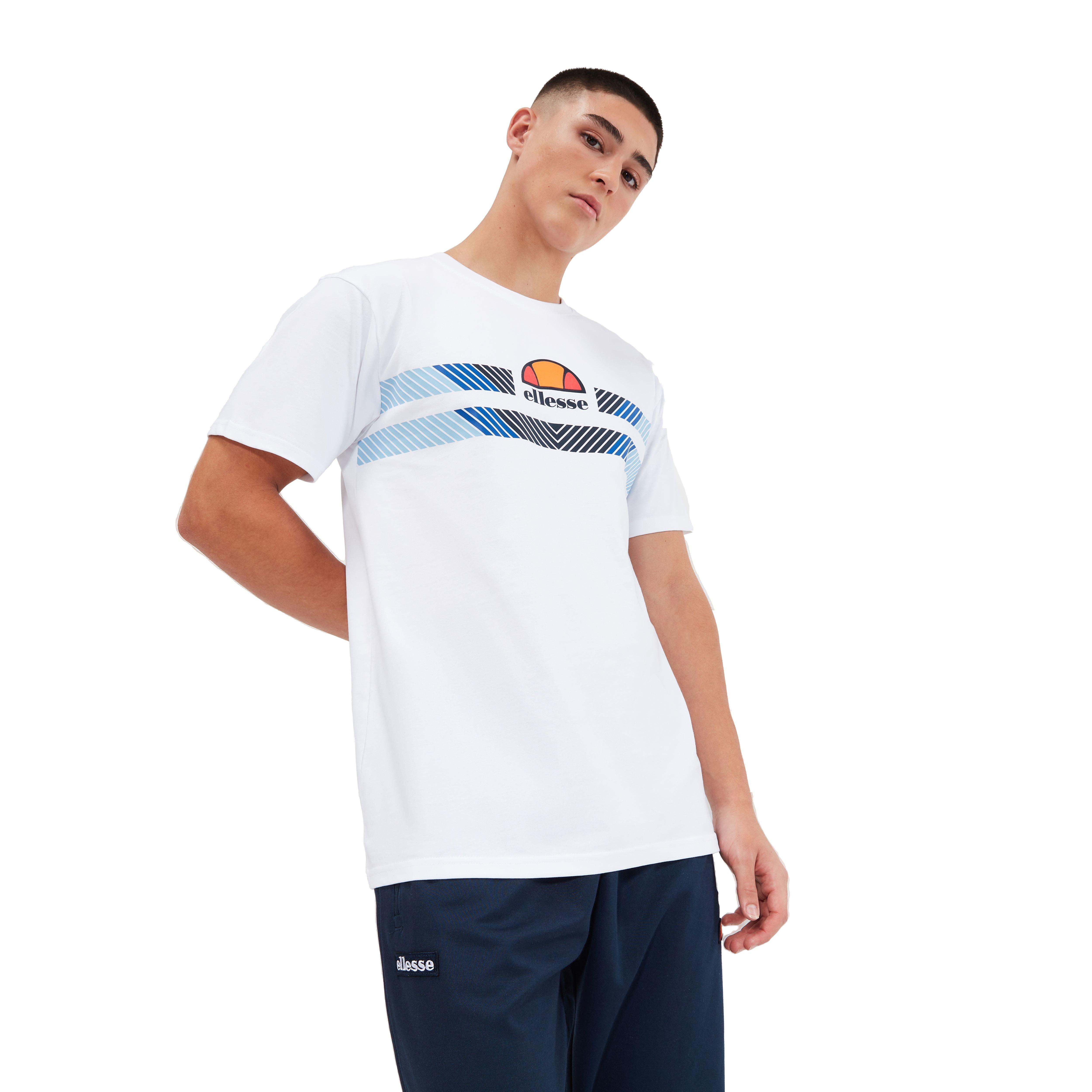 Ellesse Men's Aprelvie Tee - White - WHITE Thumbnail View 1