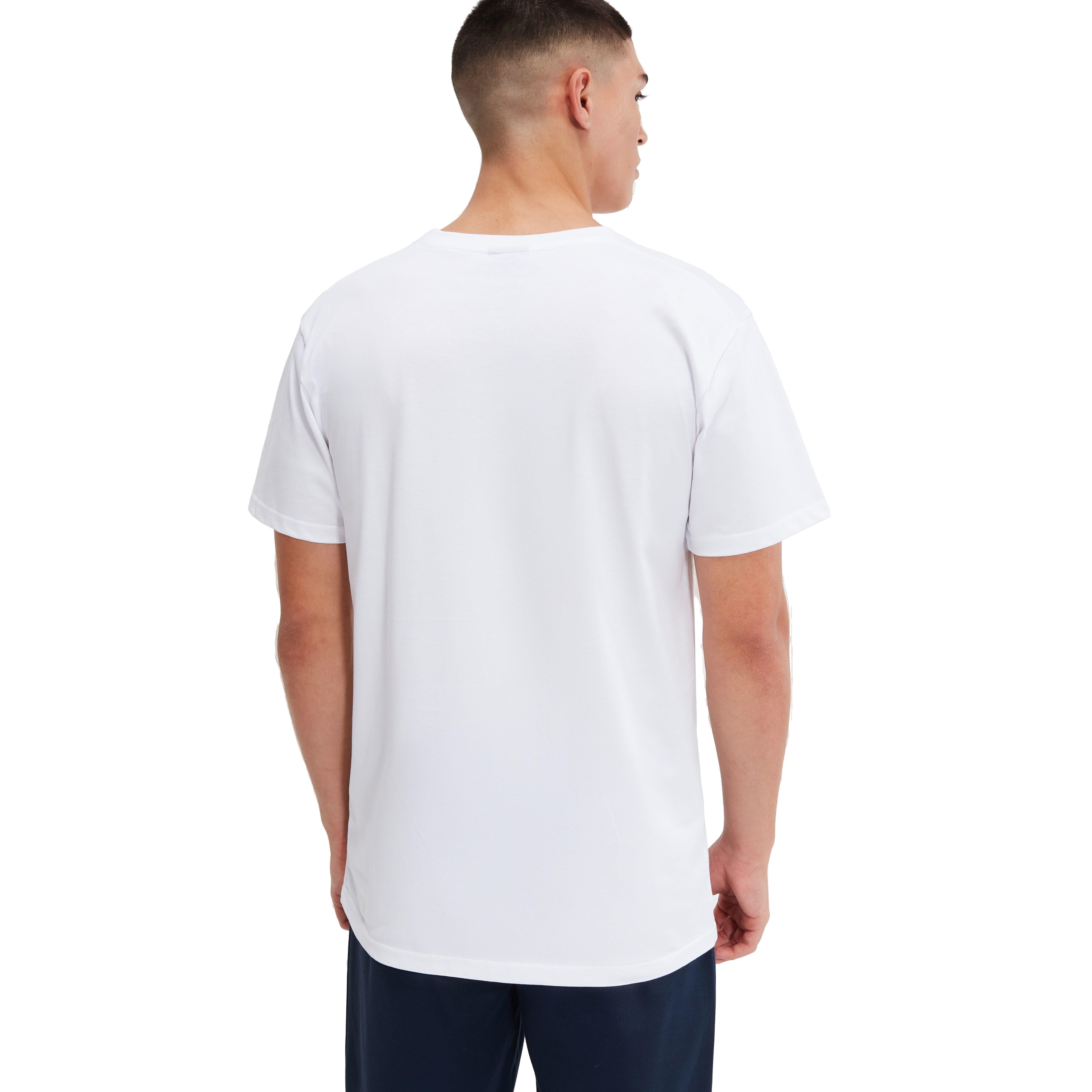 Ellesse Men's Aprelvie Tee - White - WHITE Thumbnail View 2