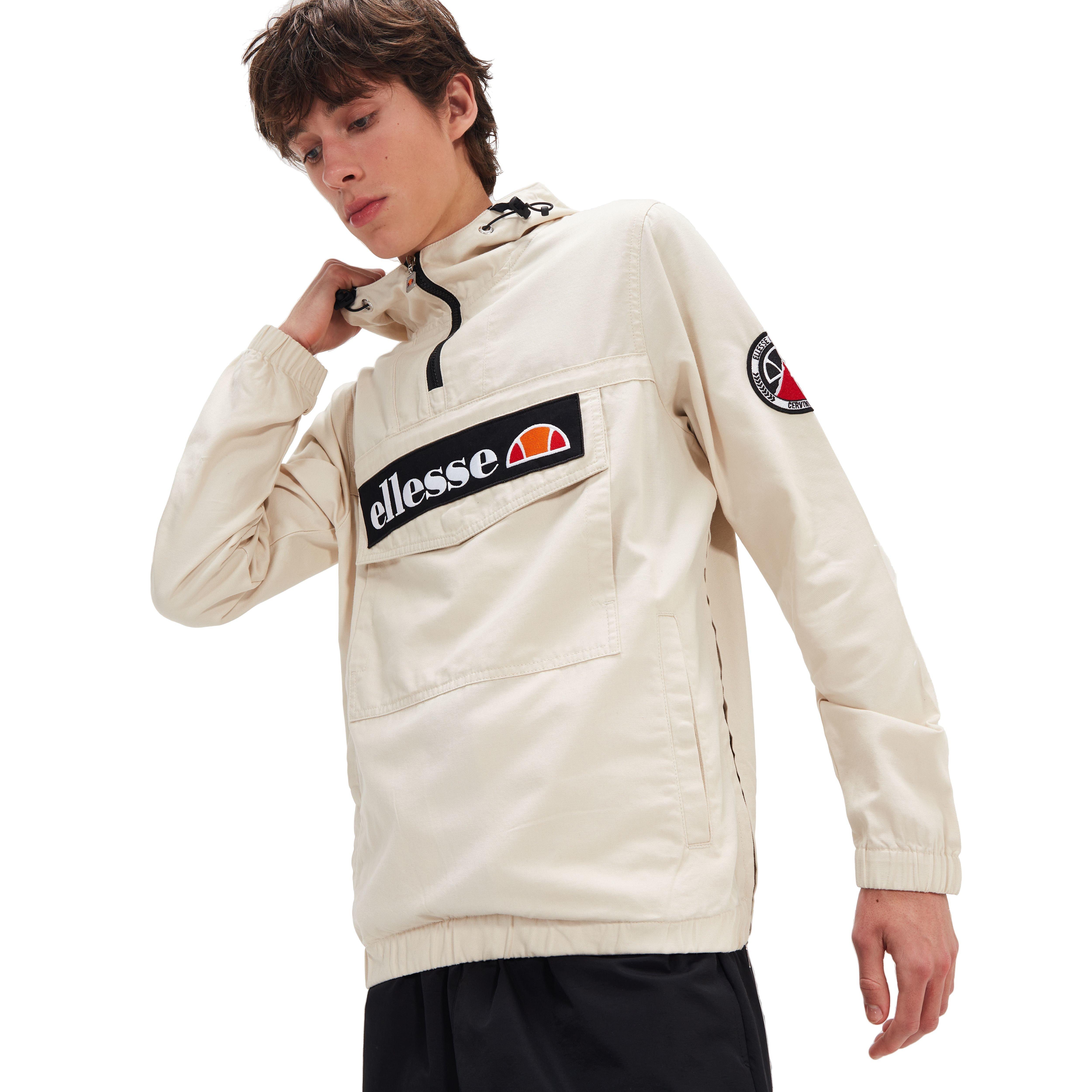 Ellesse Men's Mont Anorak Jacket - CREAM