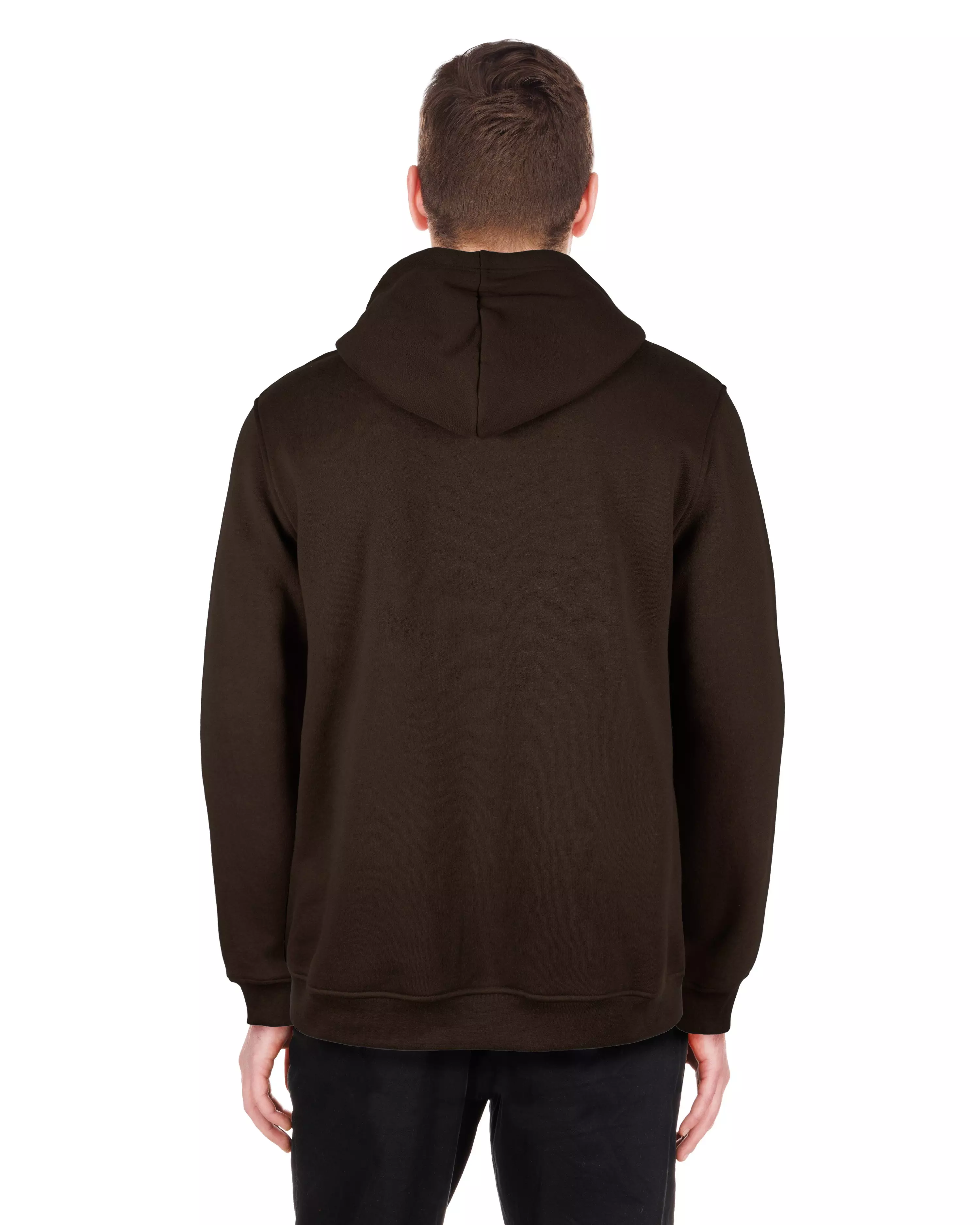 New Era Men's Chicago Bulls Upholstered Hoodie - Brown - BROWN