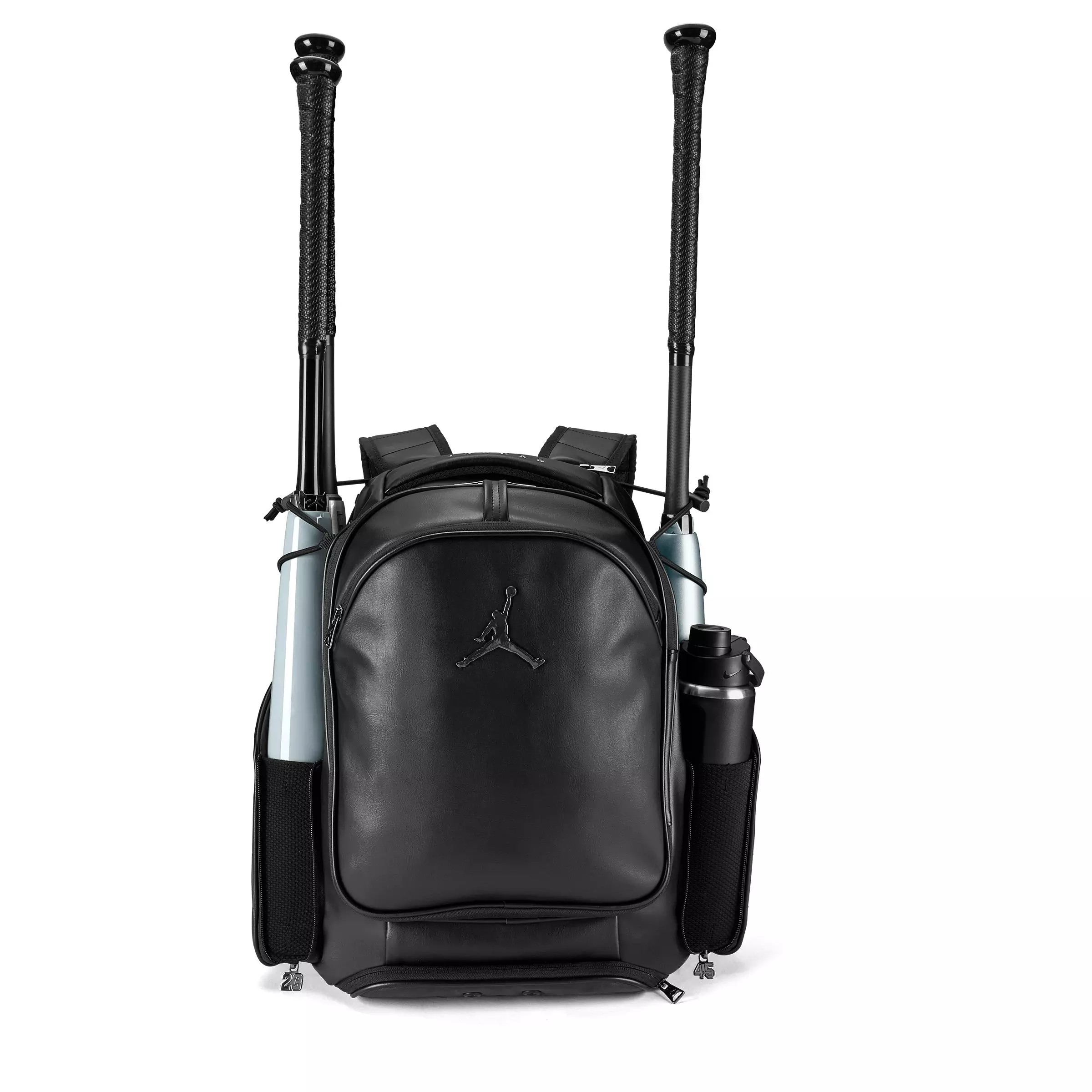 Jordan Fly Elite Baseball Batpack - Black - BLACK/SILVER