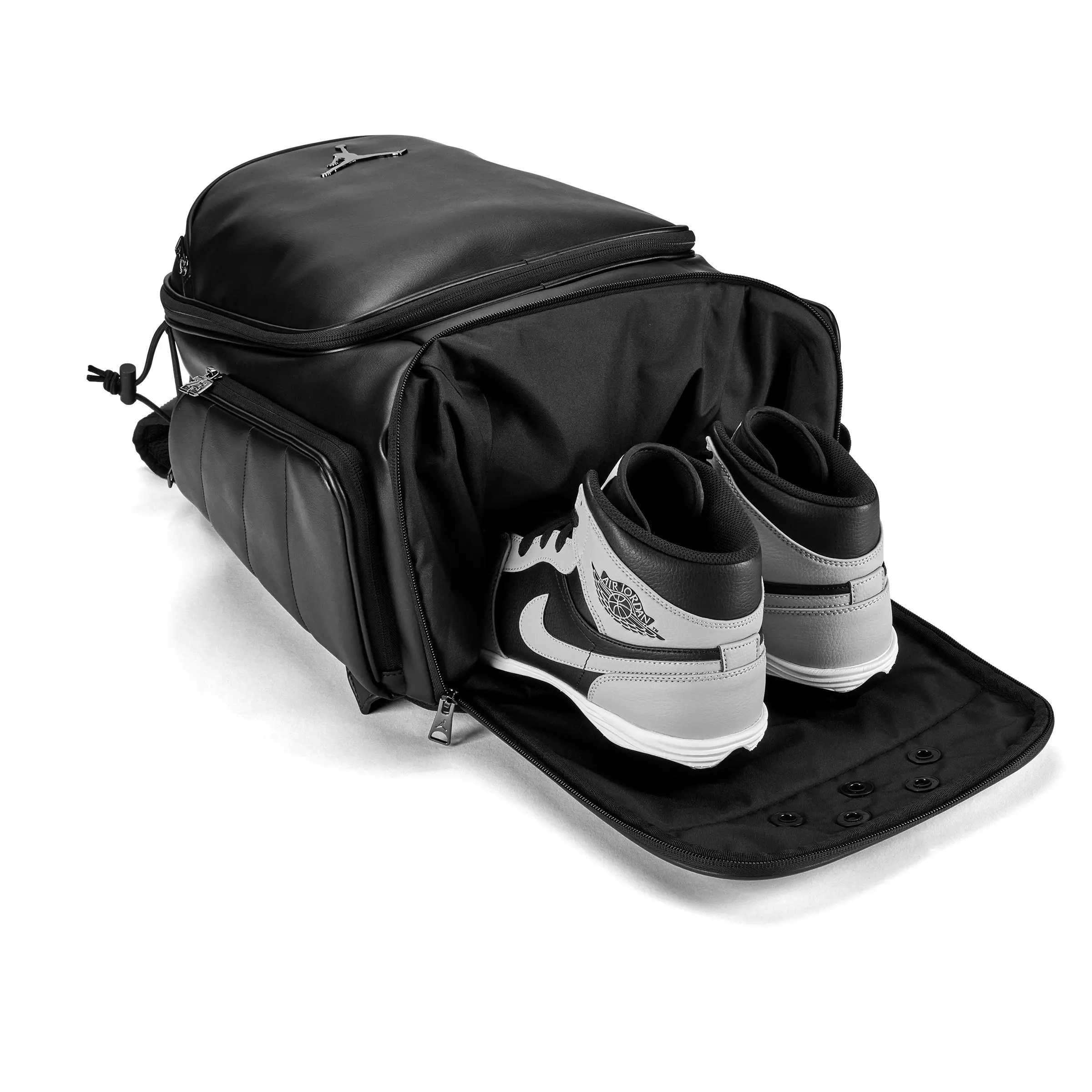 Jordan Fly Elite Baseball Batpack - Black - BLACK/SILVER