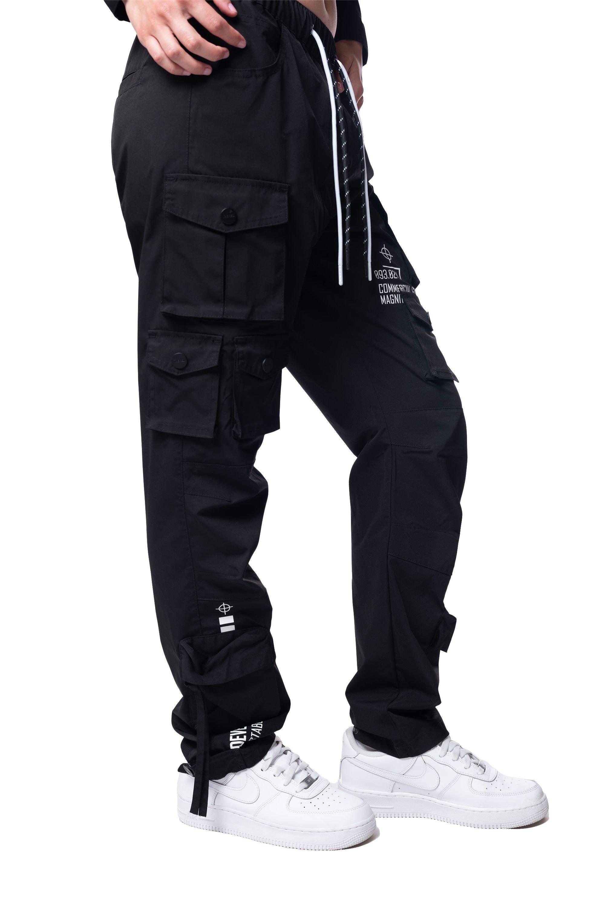 Smoke Rise Women's Relaxed Slouch Woven Pants - Black - BLACK Thumbnail View 2