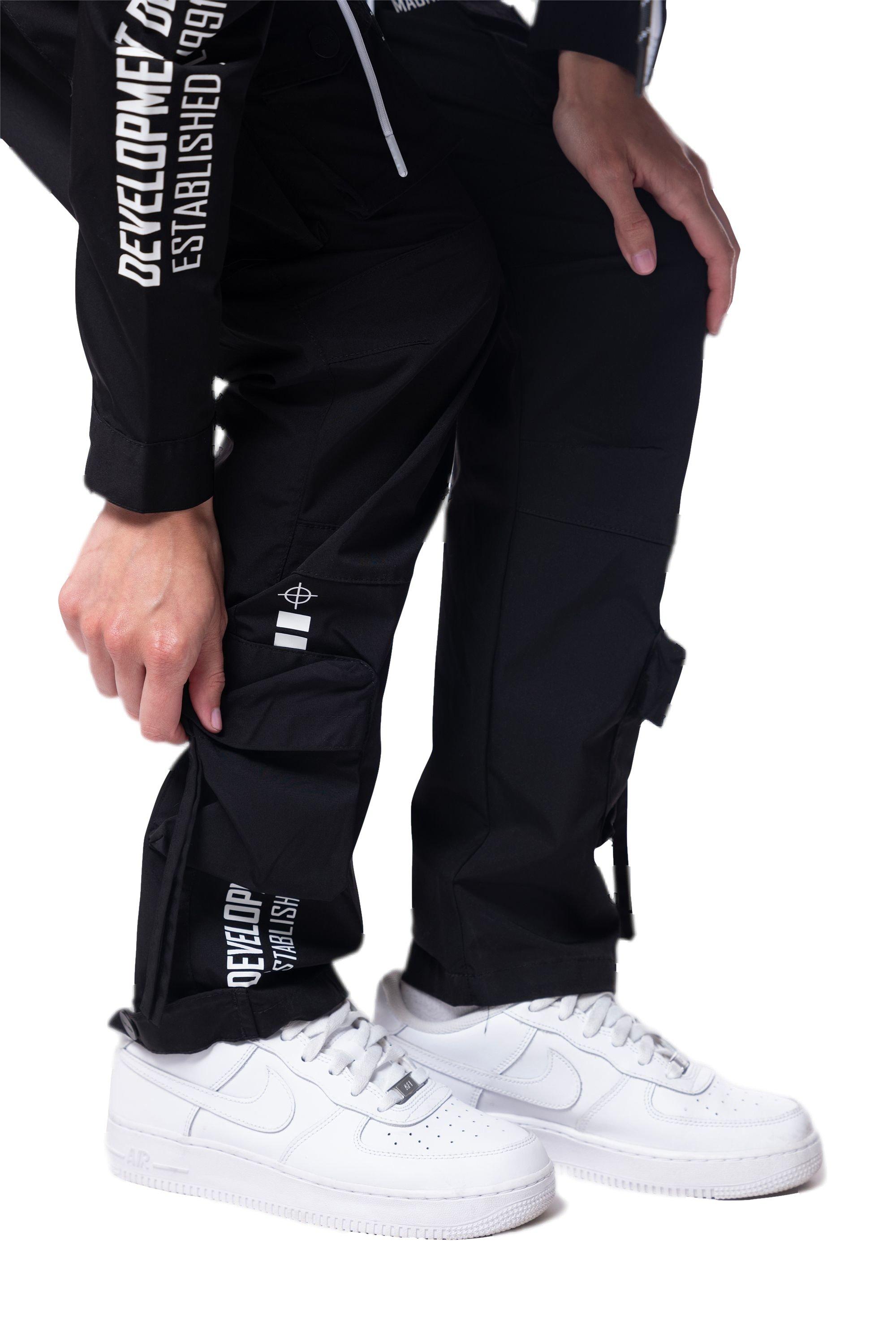 Smoke Rise Women's Relaxed Slouch Woven Pants - Onyx Black  - BLACK Thumbnail View 4