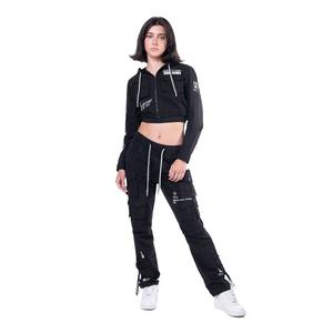 Smoke Rise Women's Relaxed Slouch Woven Pants - Black