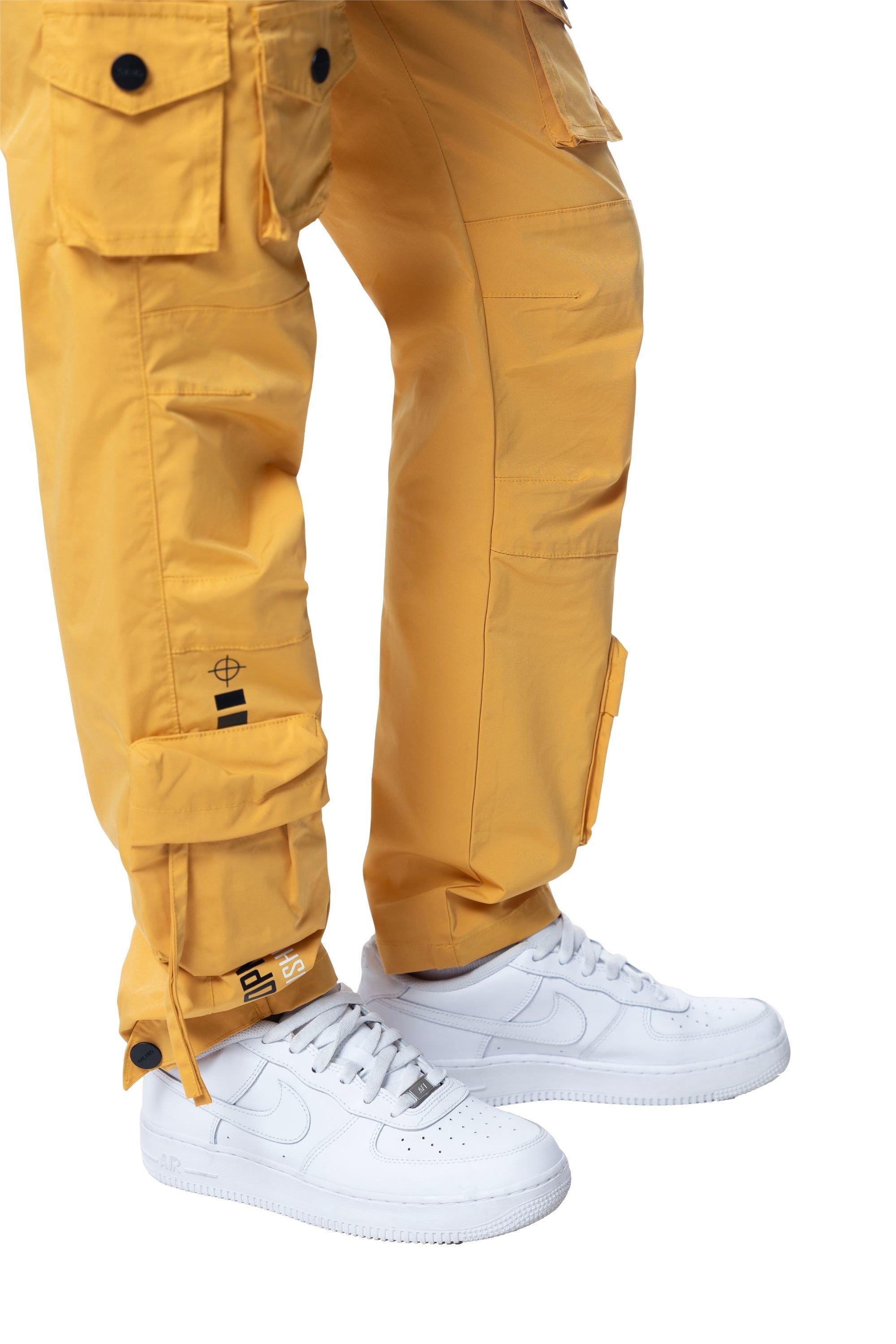 Smoke Rise Women's Relaxed Slouch Woven Pants - Mustard - YELLOW Thumbnail View 7