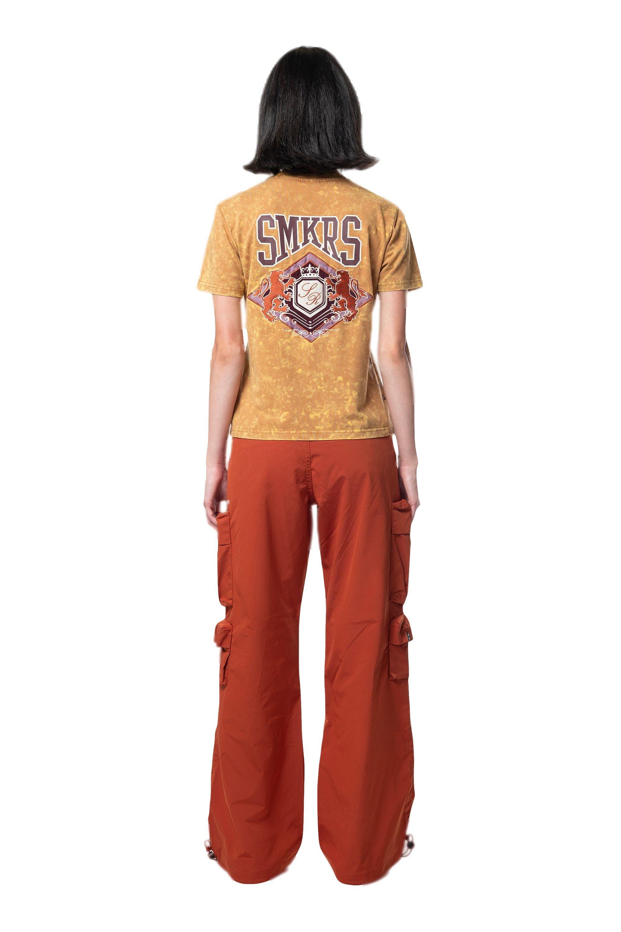 Smoke Rise Women's Wide Leg Woven Pants - Picante - RED Thumbnail View 2