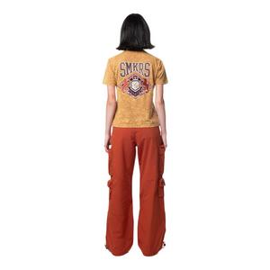 Smoke Rise Women's Wide Leg Woven Pants - Picante