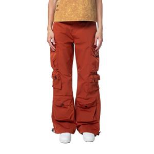 Smoke Rise Women's Wide Leg Woven Pants - Picante