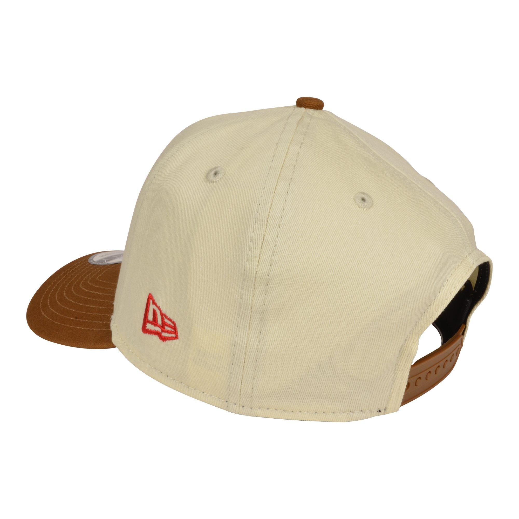 New Era Chicago Bulls Racing 9FORTY A-Frame Lt Brown Snapback