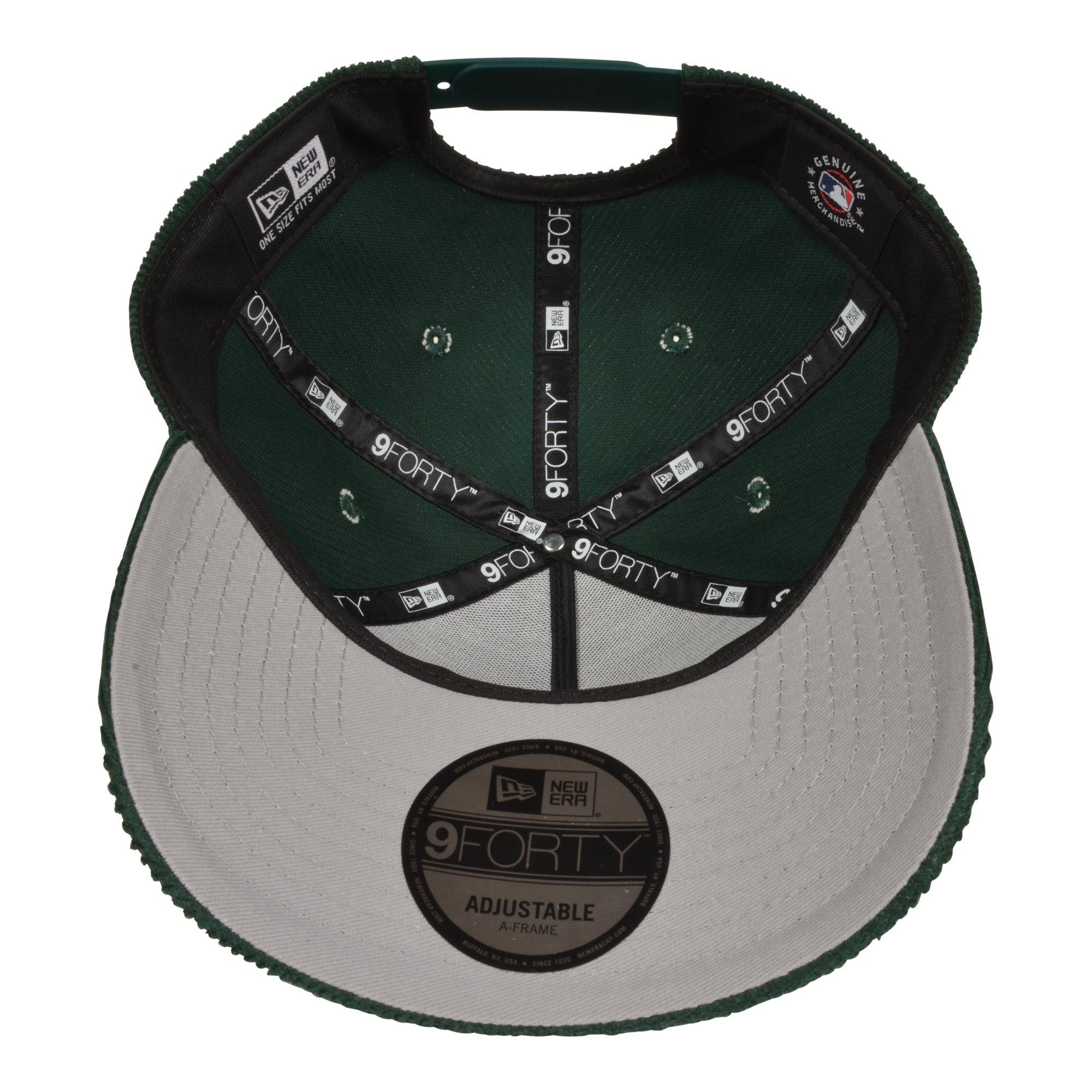 New Era Miami Marlins 9FORTY A-Frame Dark Green Snapback