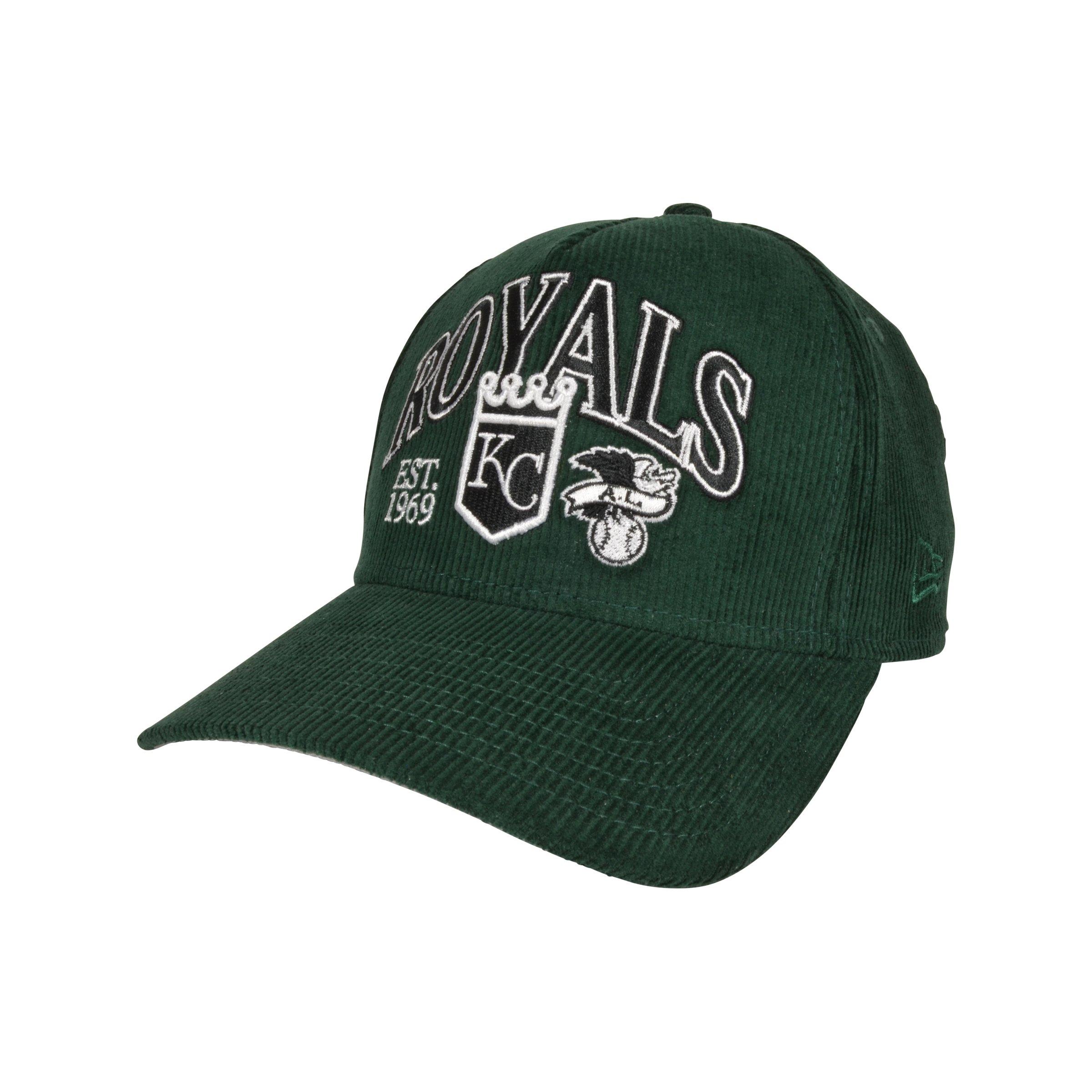 New Era Kansas City Royals 9FORTY A-Frame Snapback- Dk Green - DK GREEN