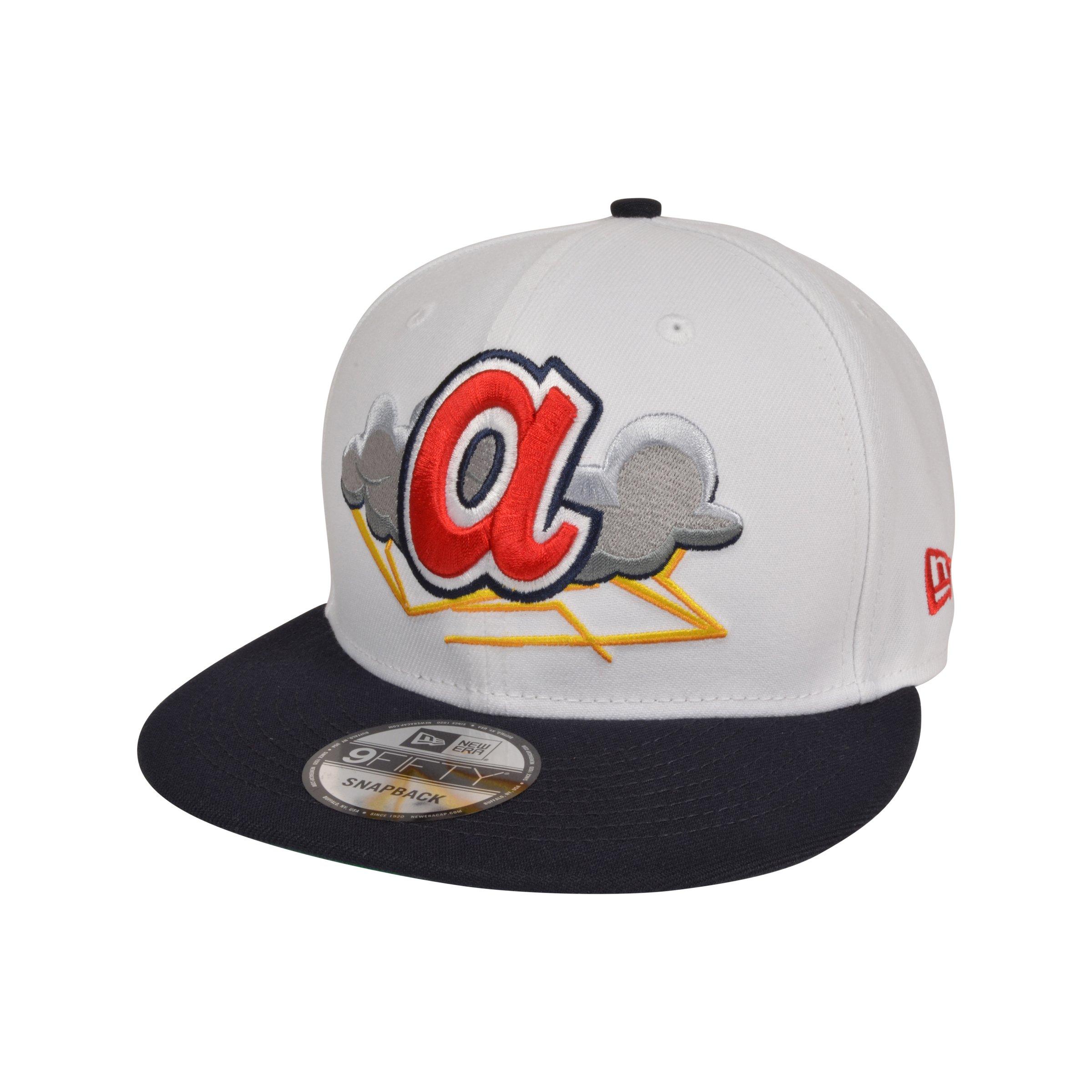 New Era Atlanta Braves 9FIFTY Cloud White/Navy Snapback