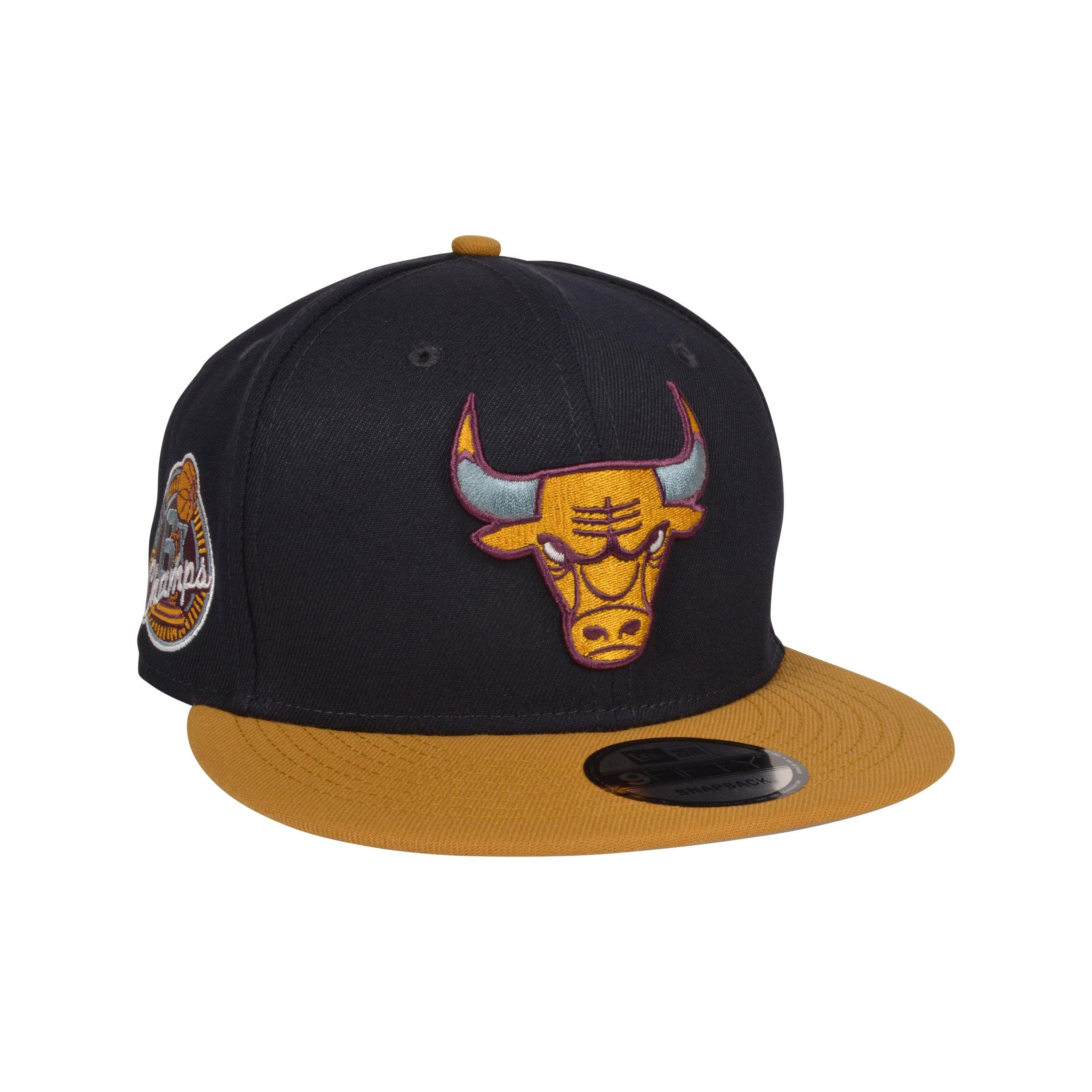 New Era Chicago Bulls 9FIFTY Navy/Flax Snapback