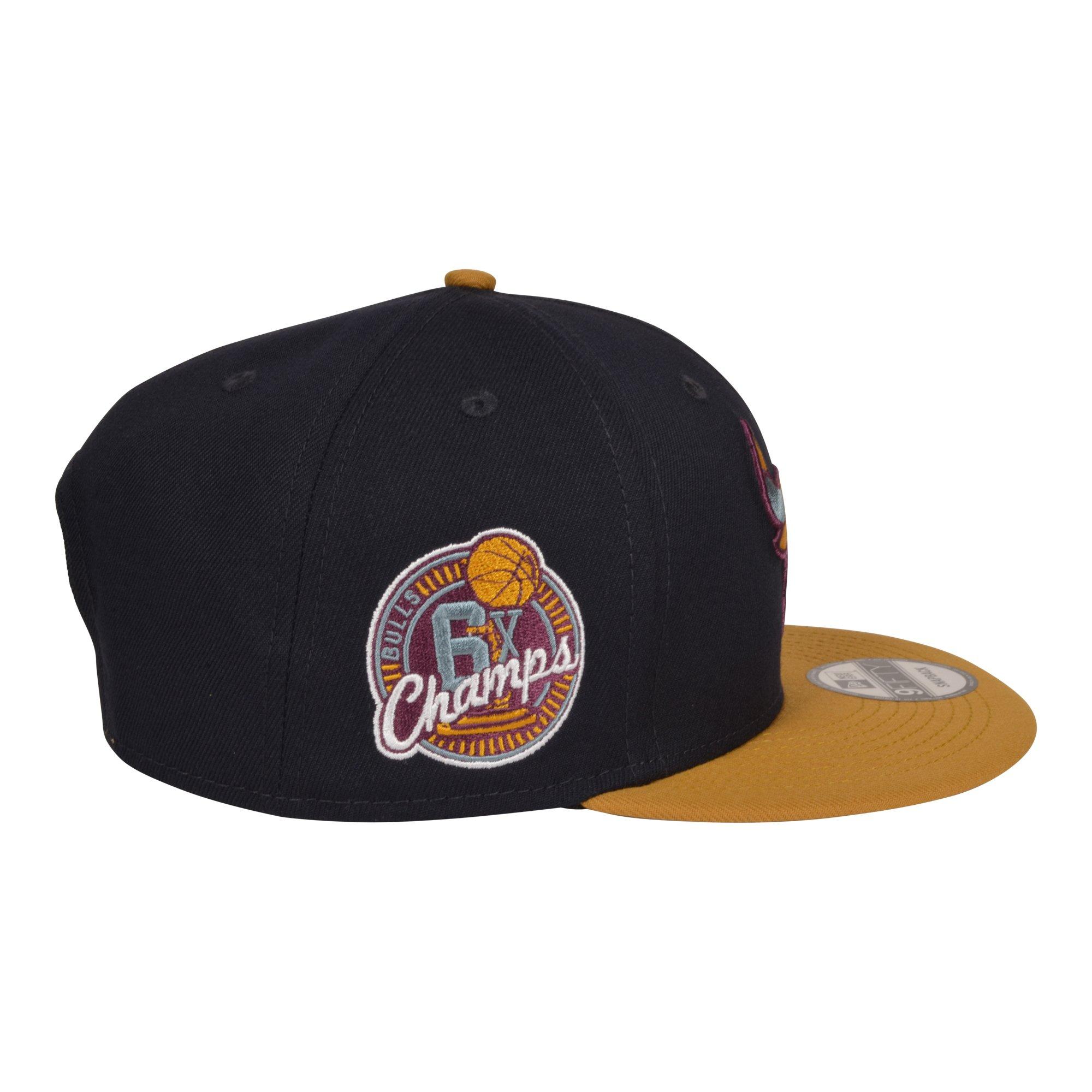 New Era Chicago Bulls 9FIFTY Navy/Flax Snapback