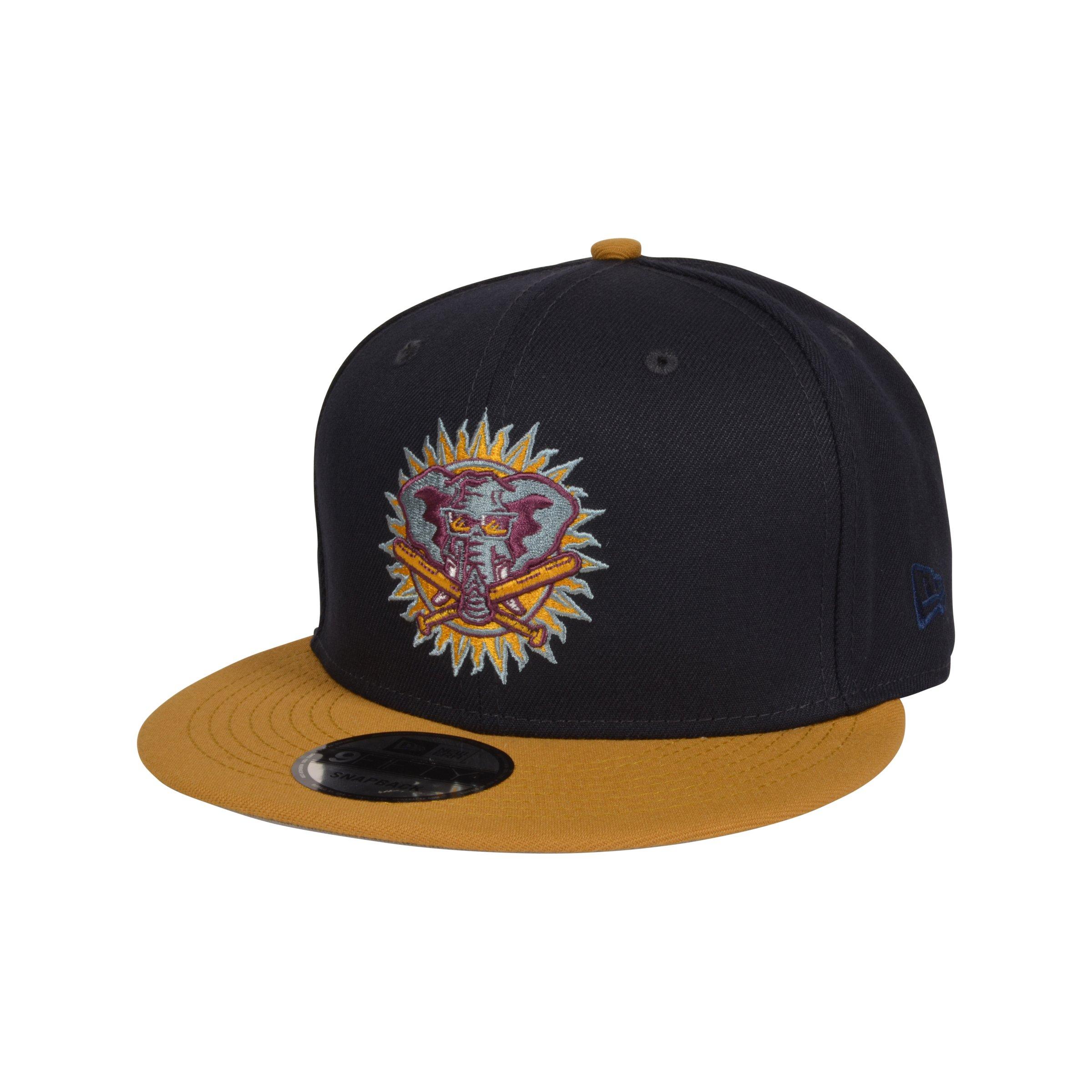 New Era Oakland Athletics 9FIFTY Navy/Flax Snapback