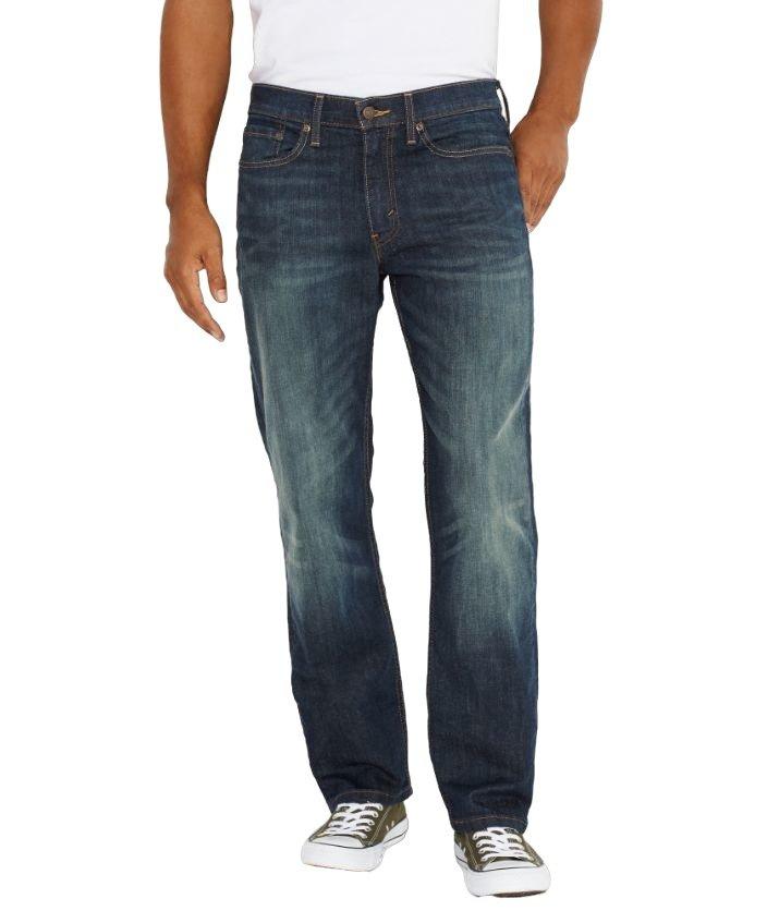 Levi's Men's 514 Midnight Straight Fit Jeans - DK BLUE