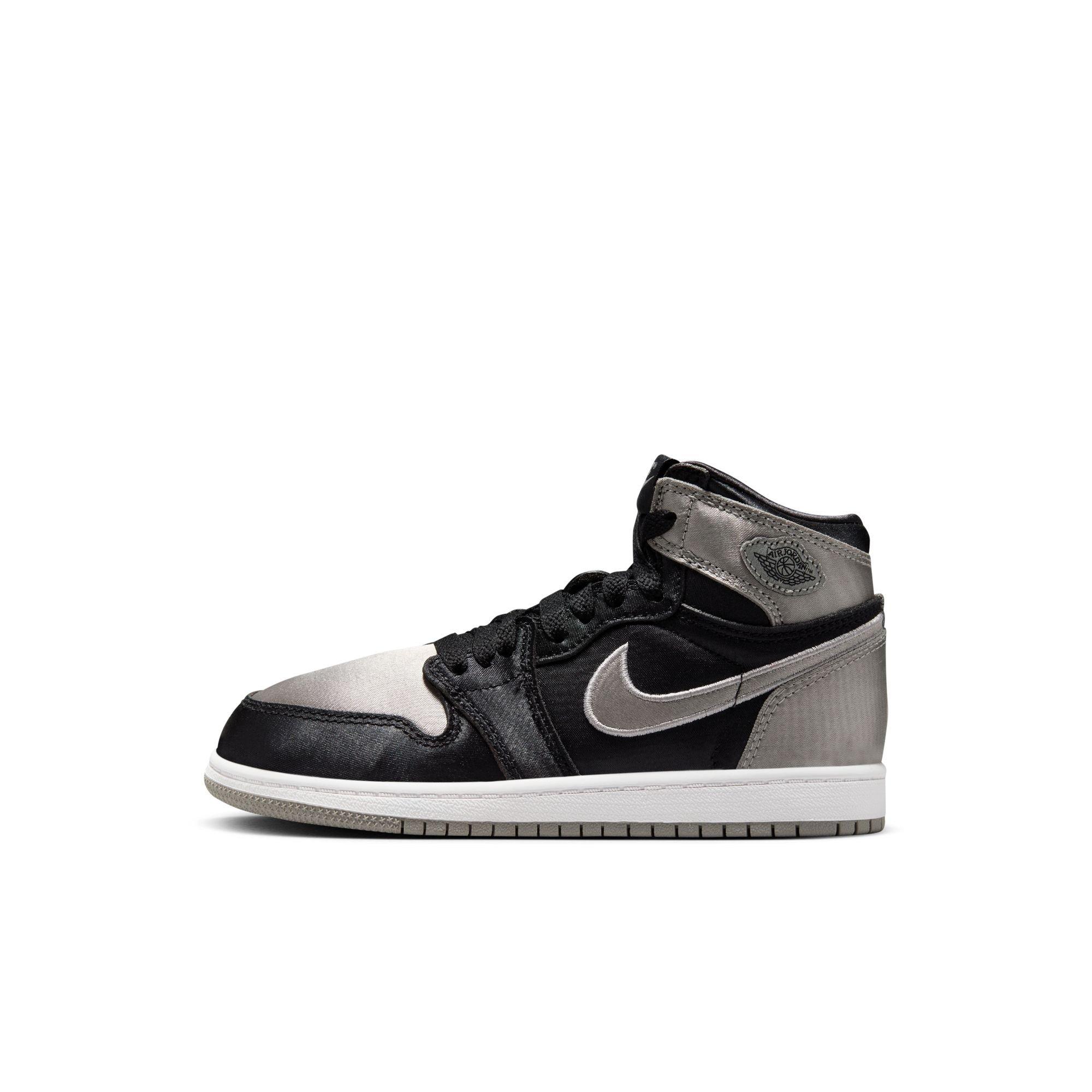 Jordan 1 Retro High OG Preschool Girls' "Satin Shadow" Shoe