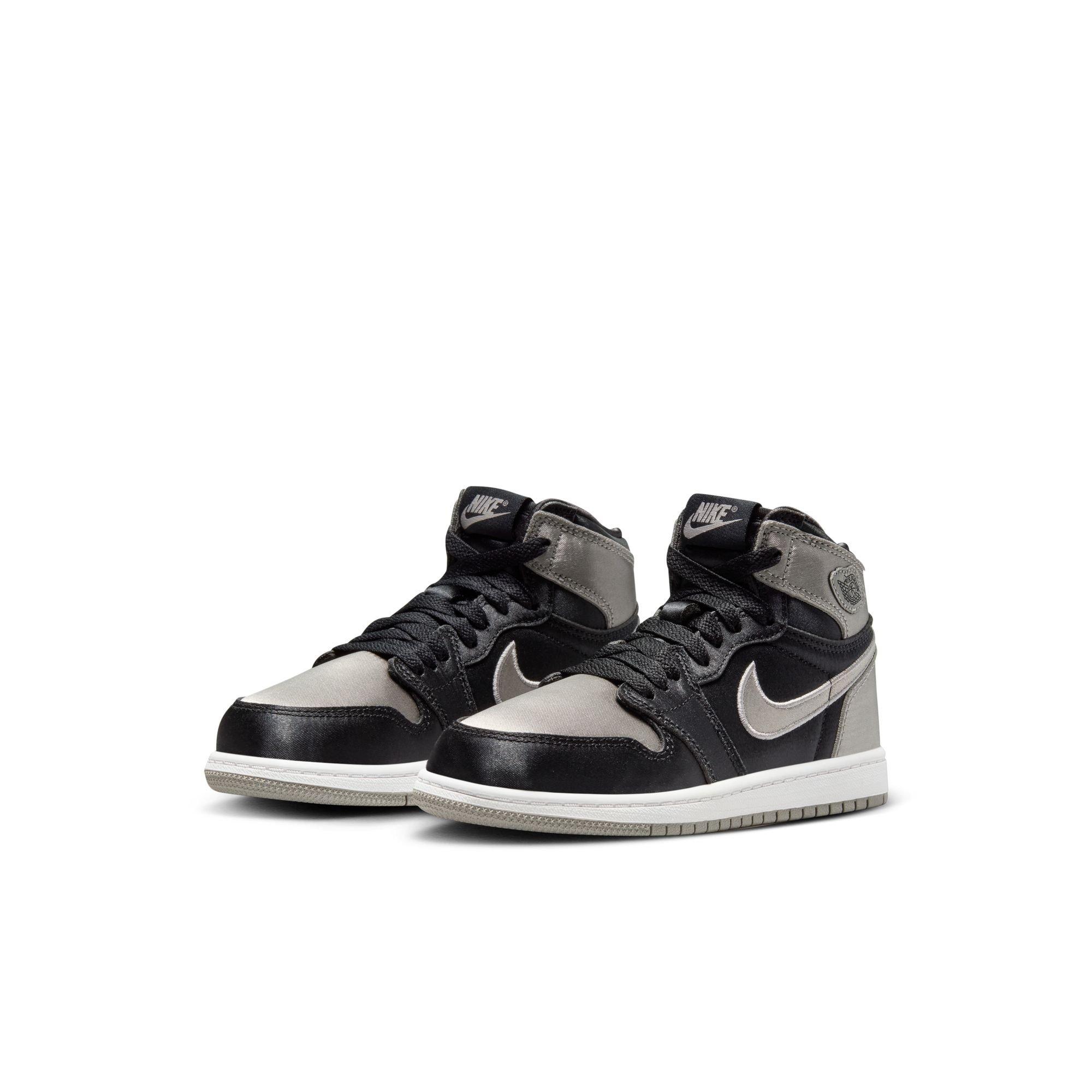 Jordan 1 Retro High OG Preschool Girls' "Satin Shadow" Shoe