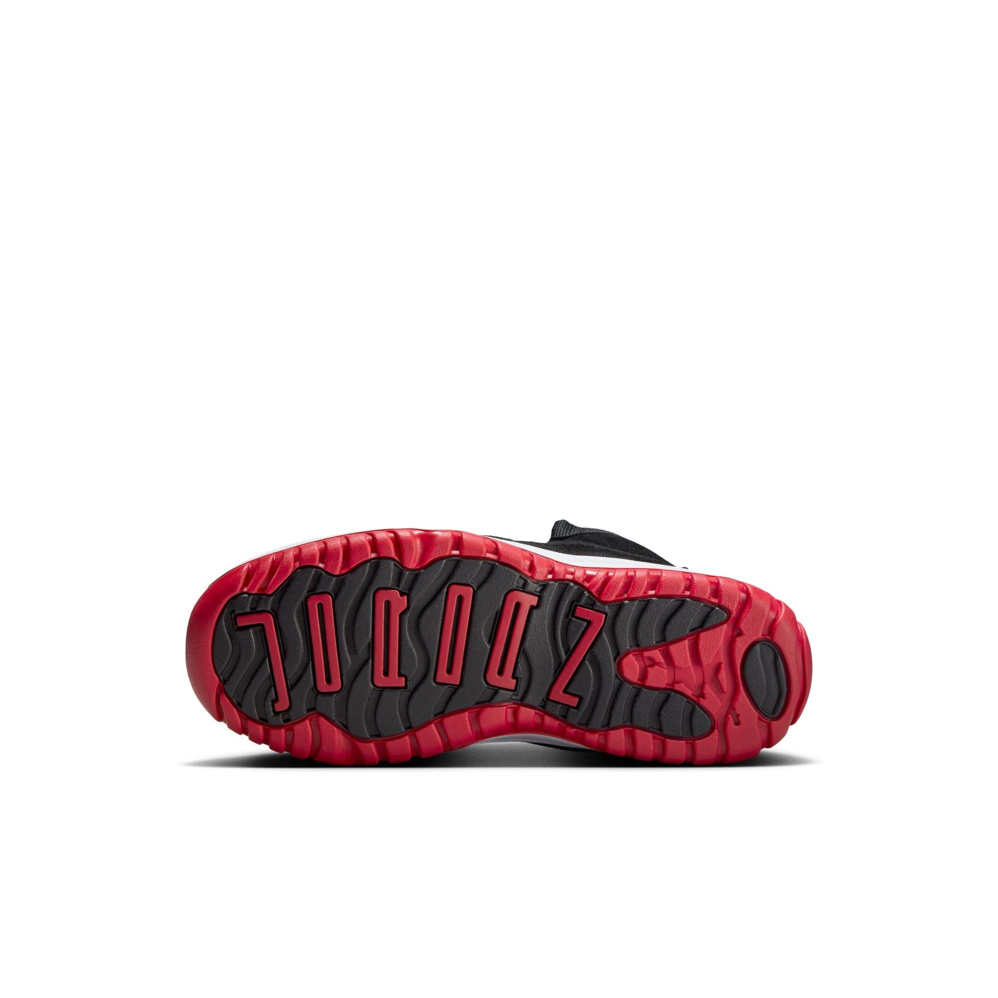 Jordan 11 Retro "Bred Velvet" Preschool Girl's Shoe