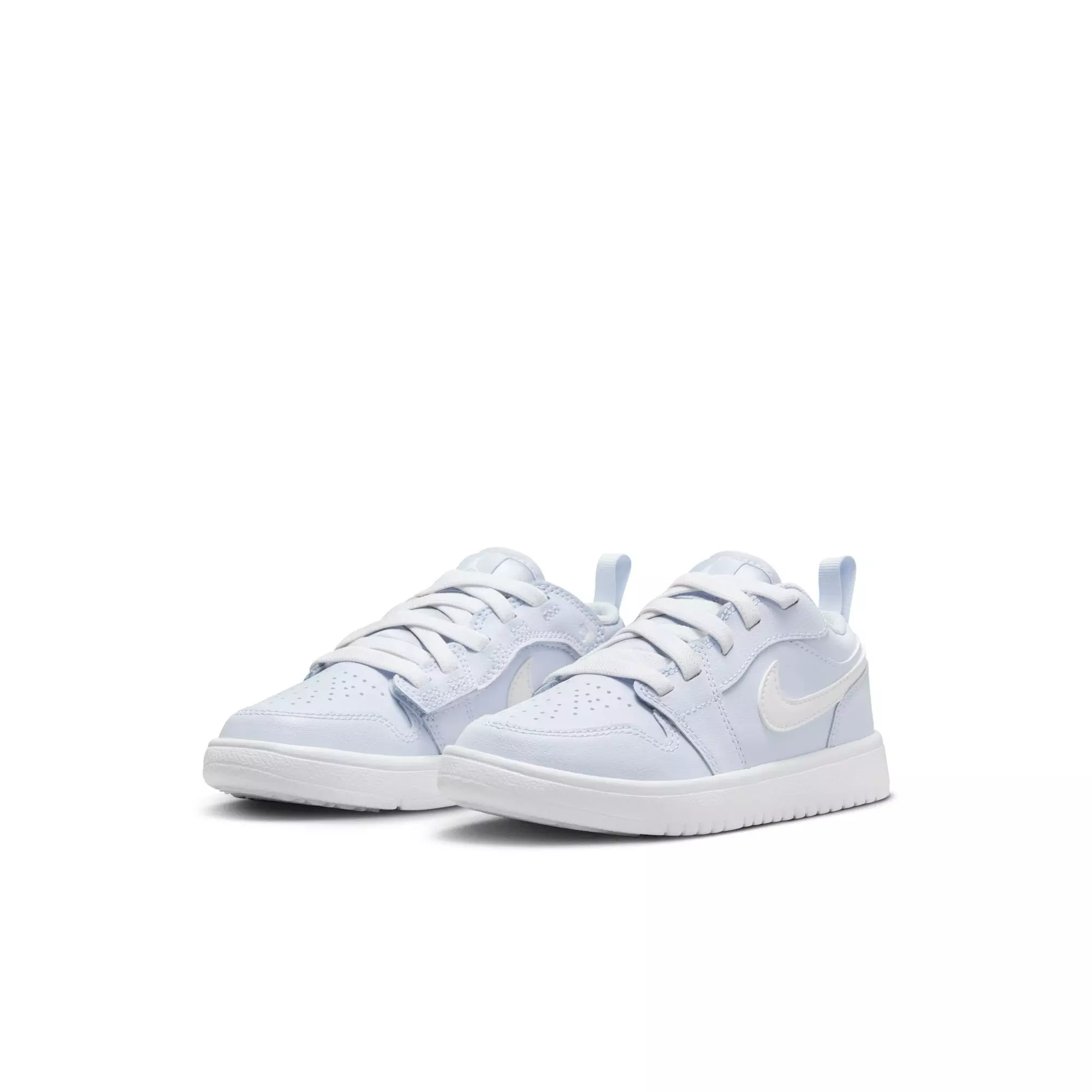 Jordan 1 Low Alt "Cobalt Bliss/White/Neutral Grey" Preschool Girls' Shoe - LT BLUE/GREY