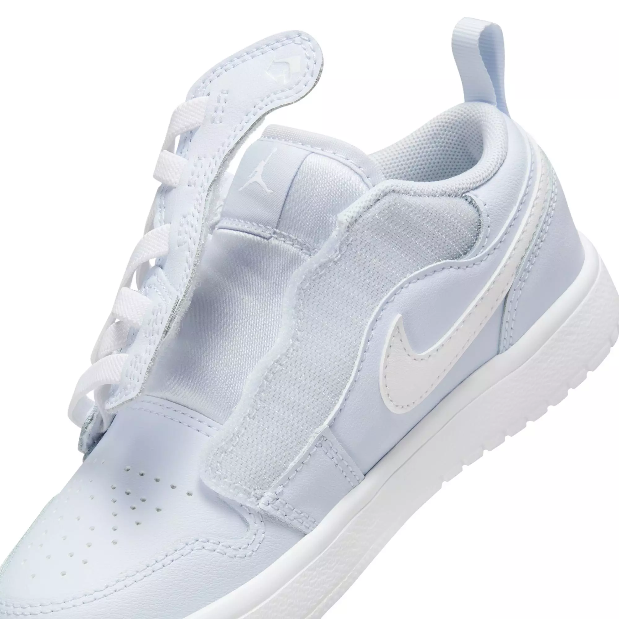 Jordan 1 Low Alt "Cobalt Bliss/White/Neutral Grey" Preschool Girls' Shoe - LT BLUE/GREY