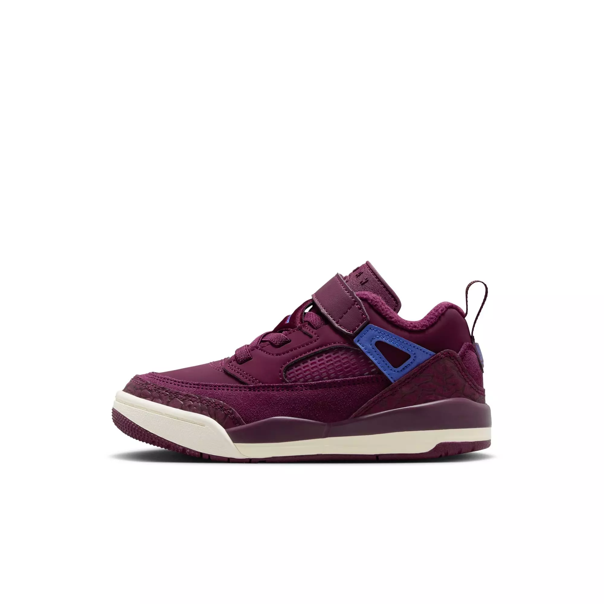 Jordan Spizike Low "Bordeaux/Hyper Royal/Sail" Preschool Kids' Shoe - BLUE/MAROON