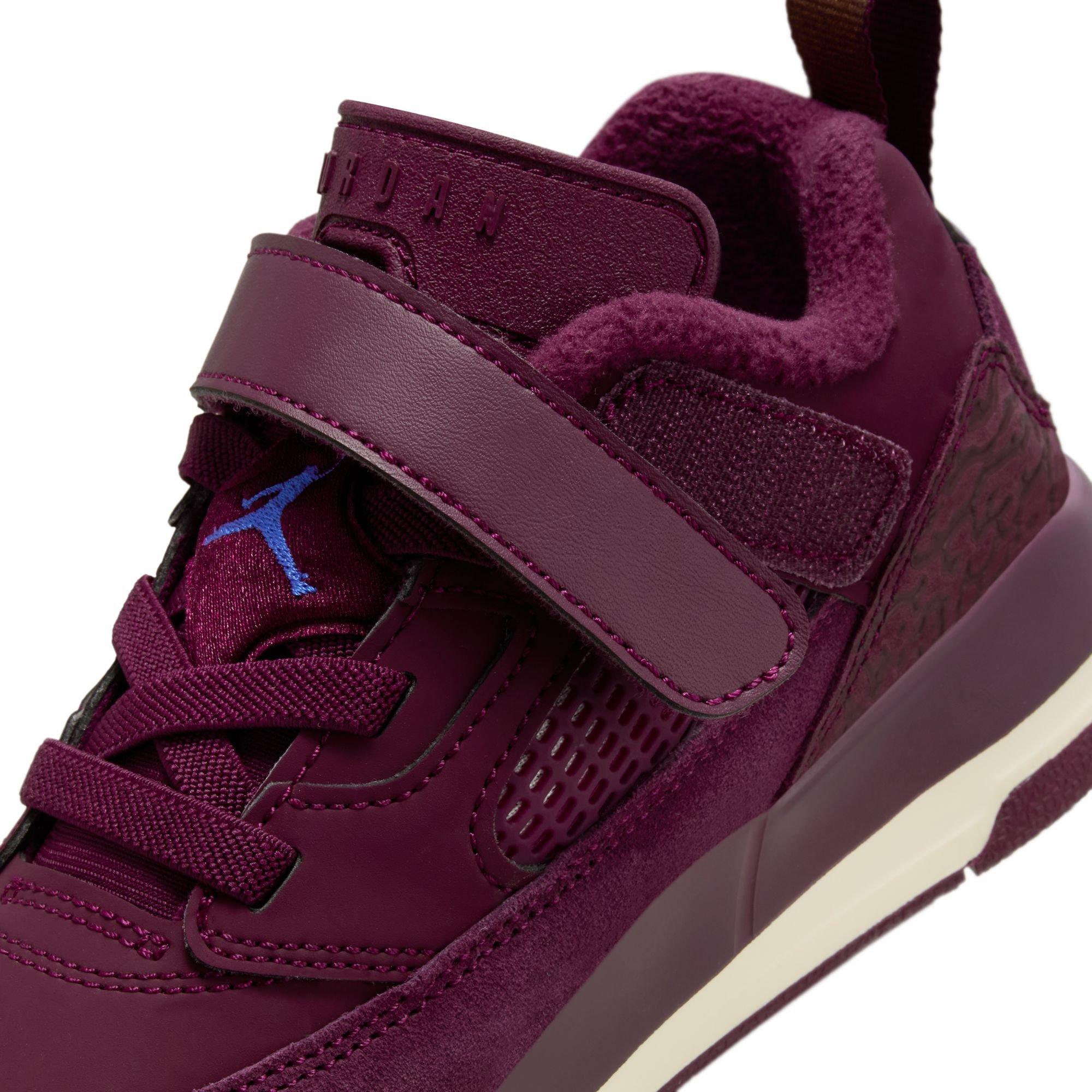 Jordan Spizike Low "Bordeaux/Hyper Royal/Sail" Preschool Kids' Shoe - BLUE/MAROON Thumbnail View 12