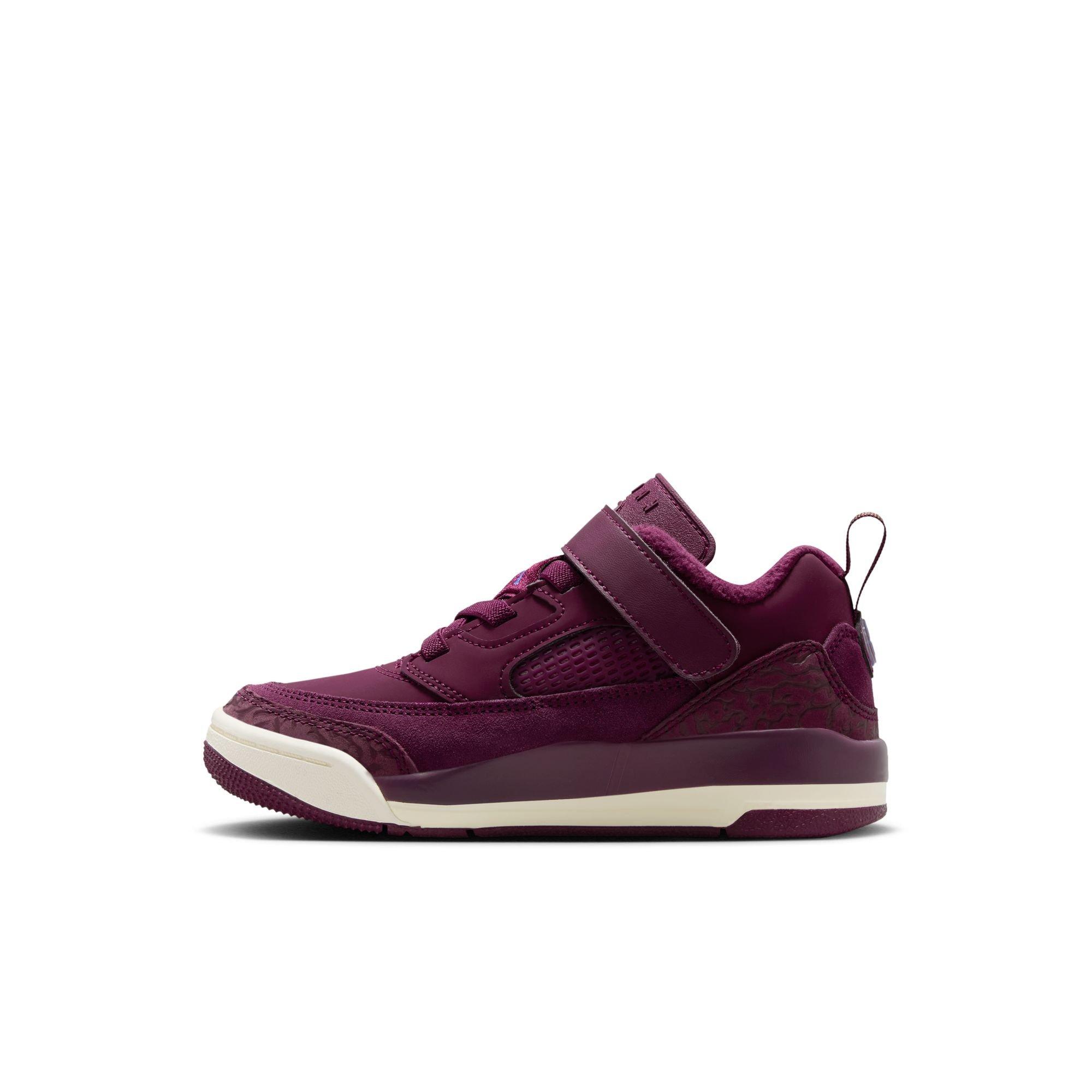 Jordan Spizike Low "Bordeaux/Hyper Royal/Sail" Preschool Kids' Shoe - BLUE/MAROON Thumbnail View 4