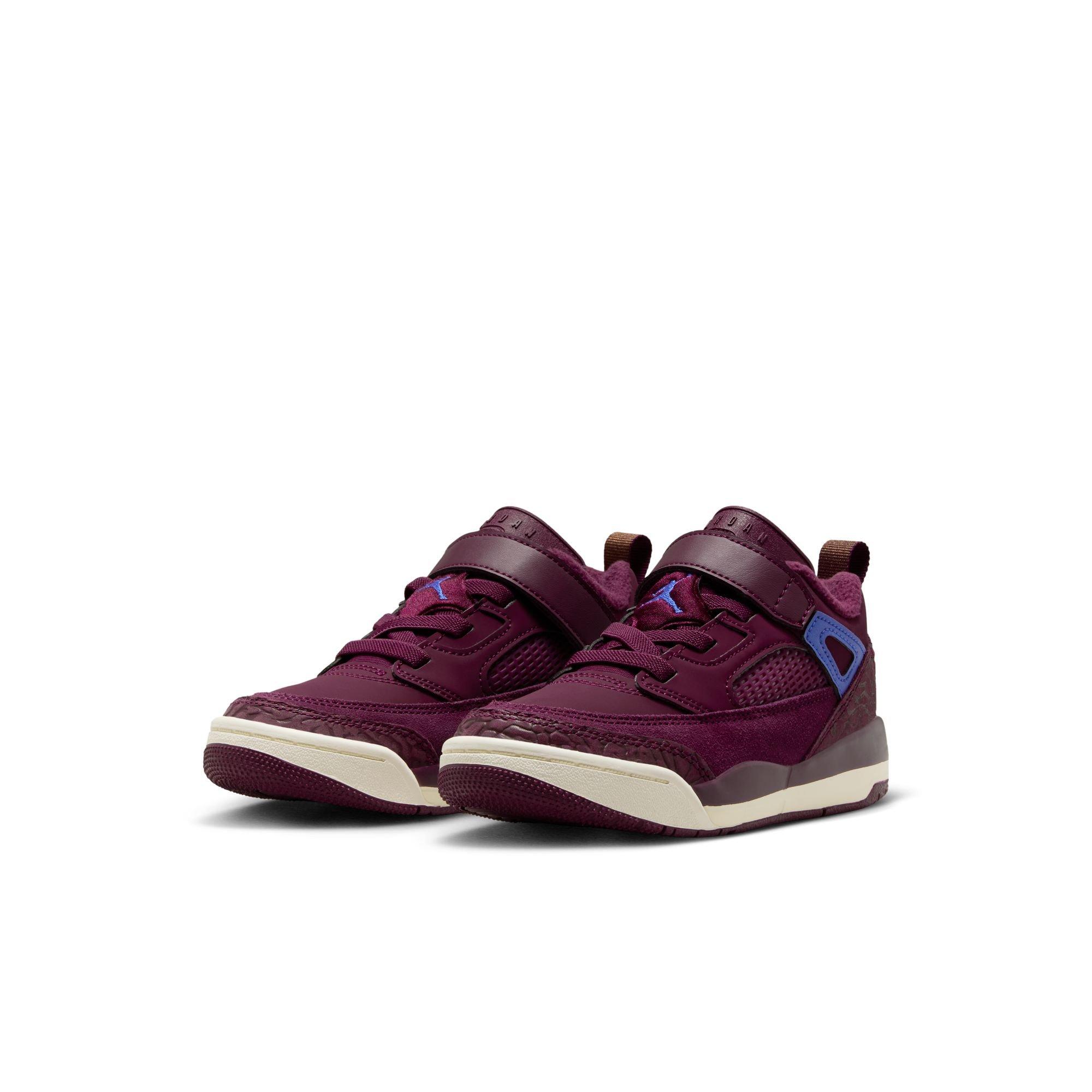 Jordan Spizike Low "Bordeaux/Hyper Royal/Sail" Preschool Kids' Shoe - BLUE/MAROON Thumbnail View 5