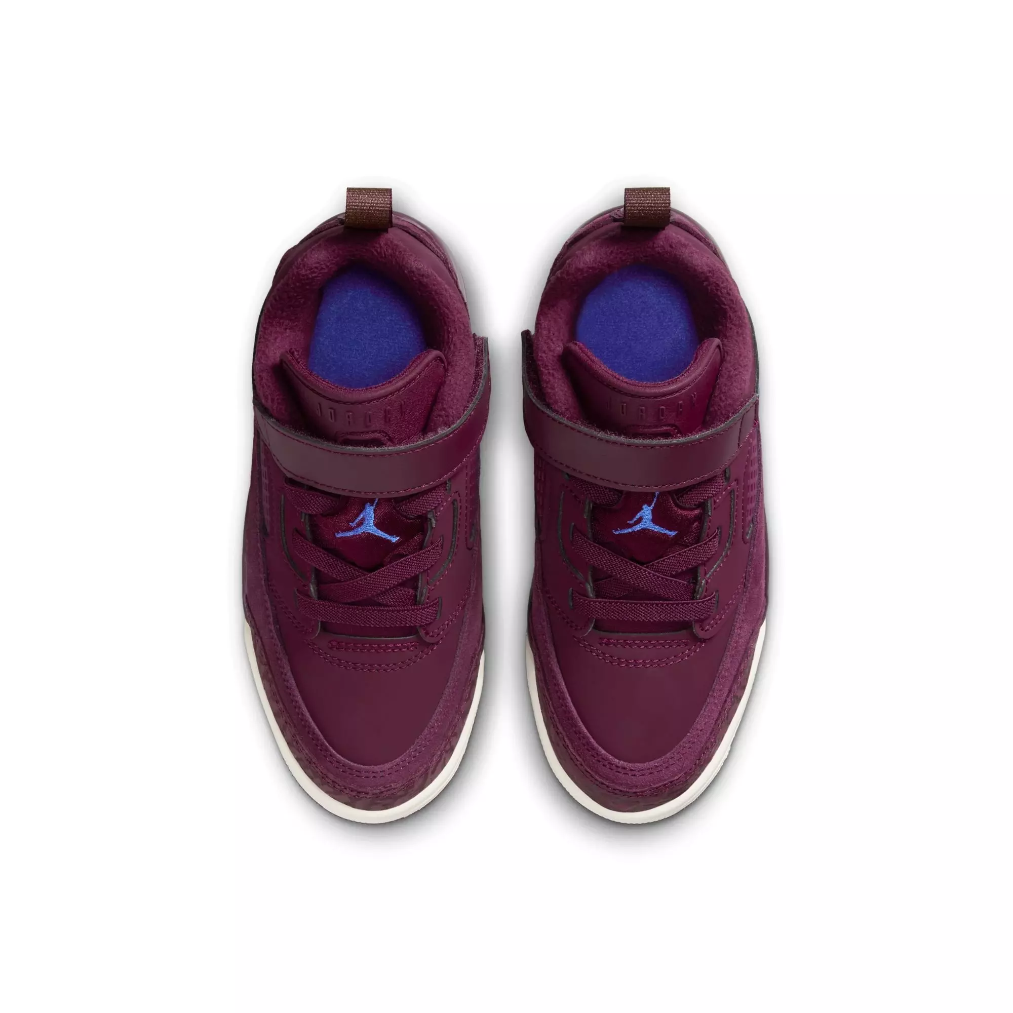 Jordan Spizike Low "Bordeaux/Hyper Royal/Sail" Preschool Kids' Shoe - BLUE/MAROON