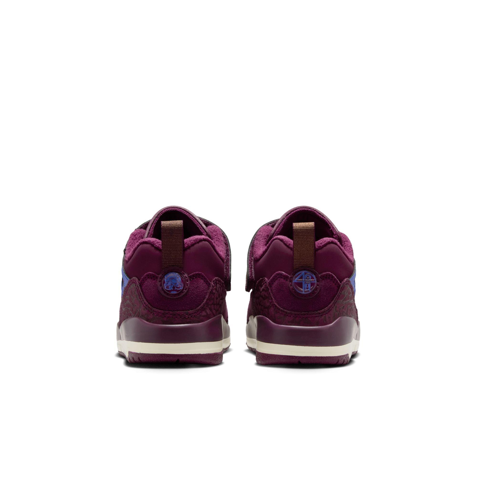 Jordan Spizike Low "Bordeaux/Hyper Royal/Sail" Preschool Kids' Shoe - BLUE/MAROON Thumbnail View 7