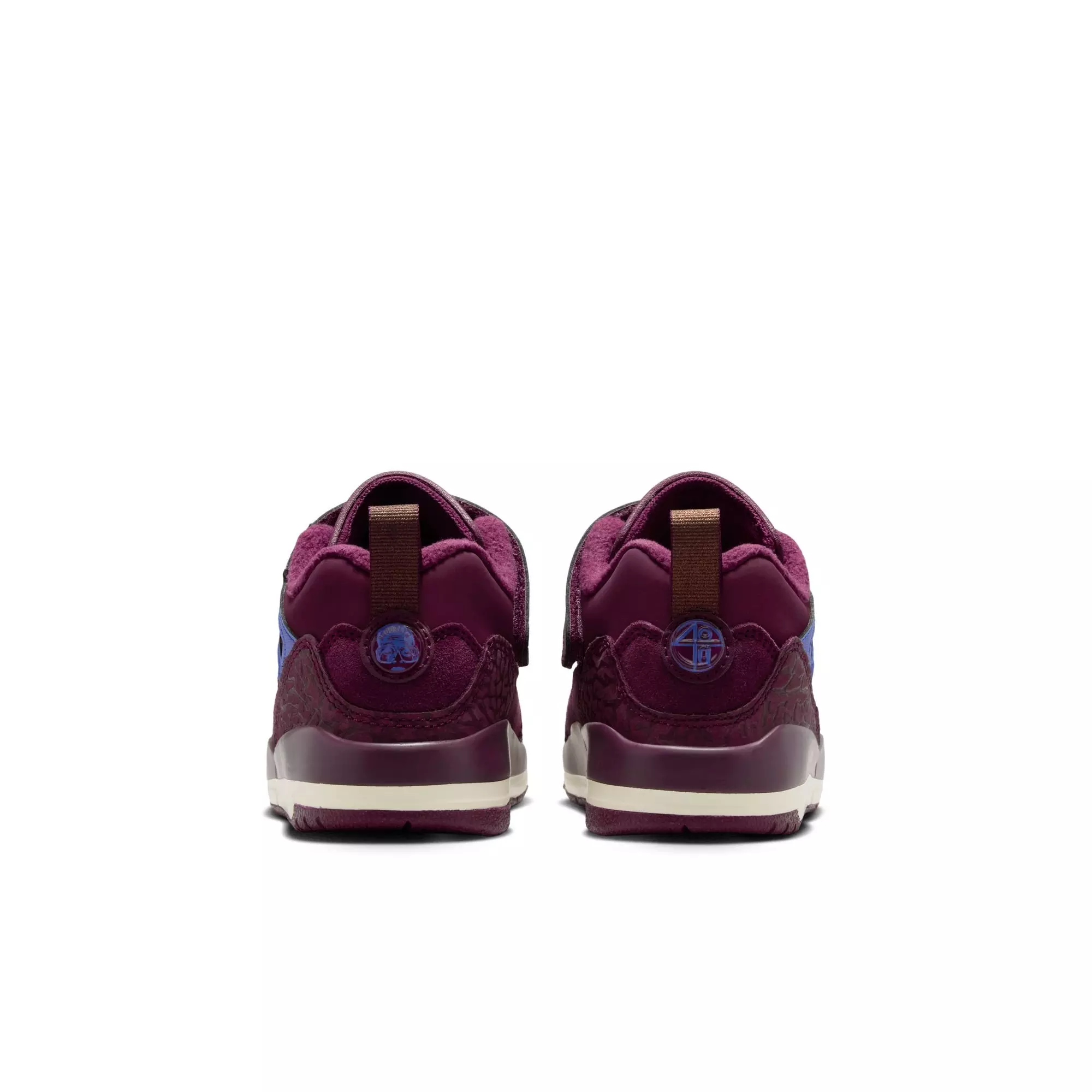 Jordan Spizike Low "Bordeaux/Hyper Royal/Sail" Preschool Kids' Shoe - BLUE/MAROON