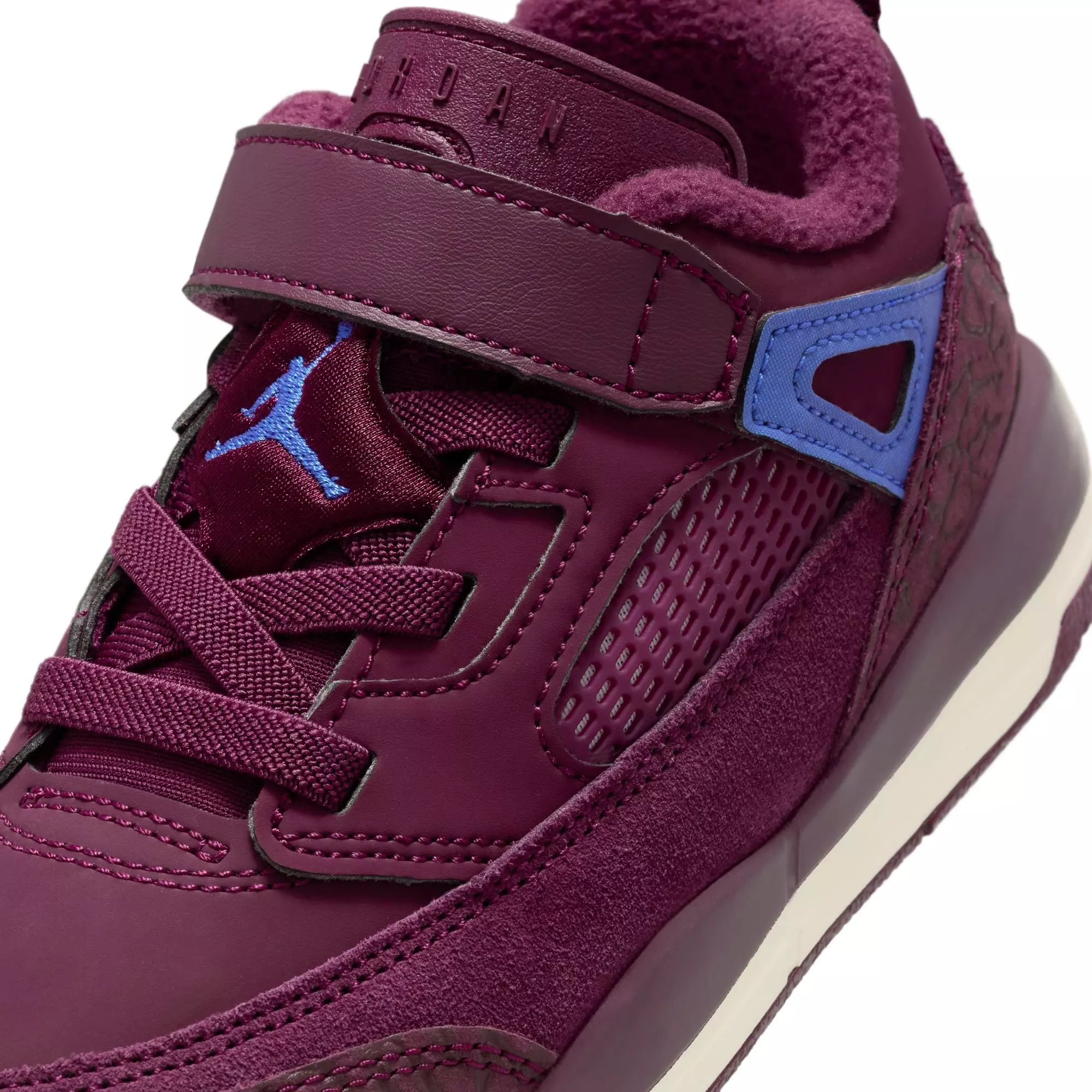 Jordan Spizike Low "Bordeaux/Hyper Royal/Sail" Preschool Kids' Shoe - BLUE/MAROON