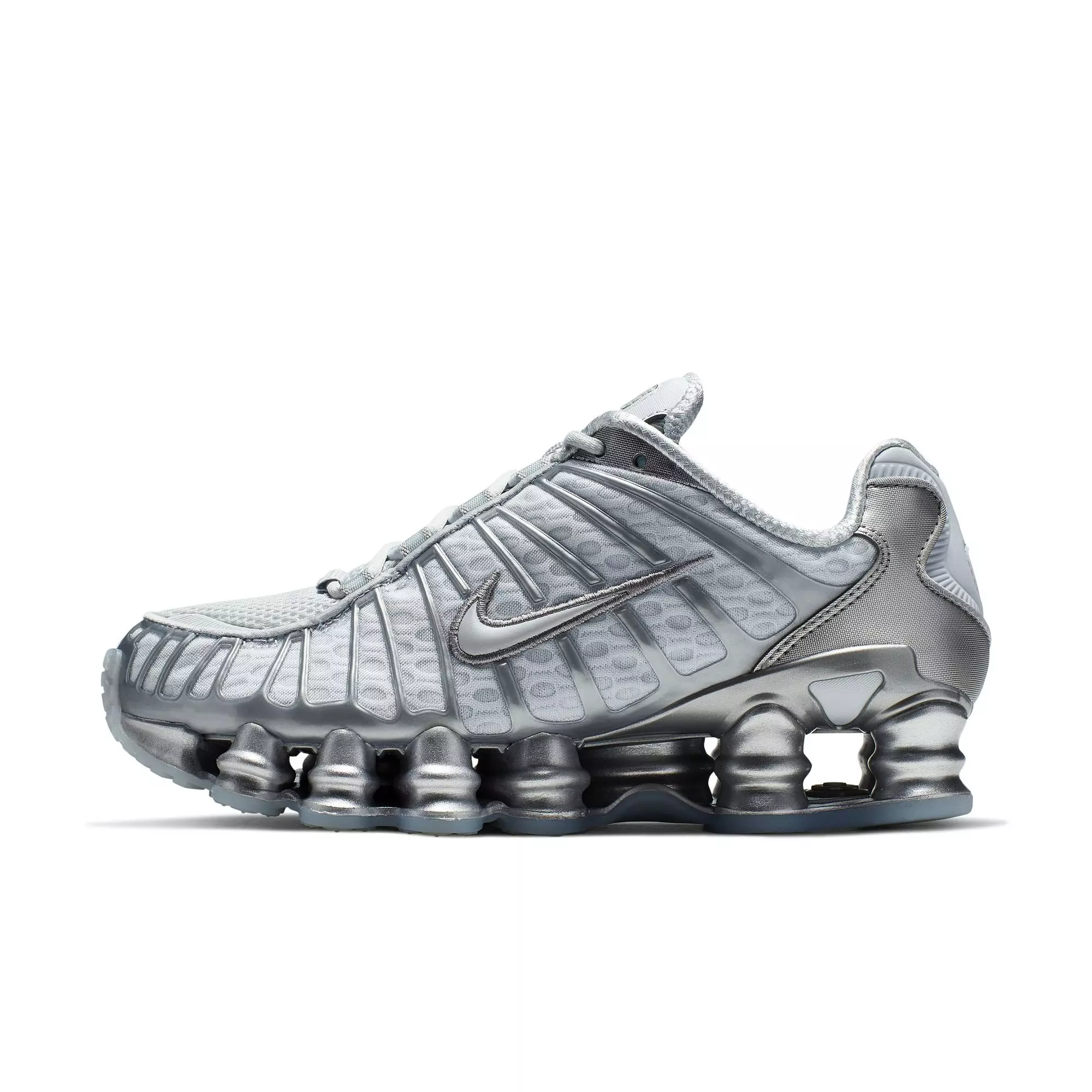 Nike Shox TL "Pure Platinum/Chrome" Women's Shoe - PLATINUM