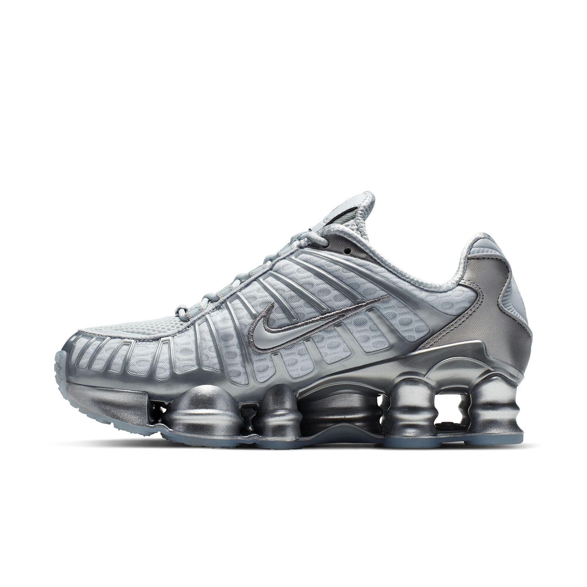 Nike Shox TL "Pure Platinum/Chrome" Women's Shoe - PLATINUM Thumbnail View 4