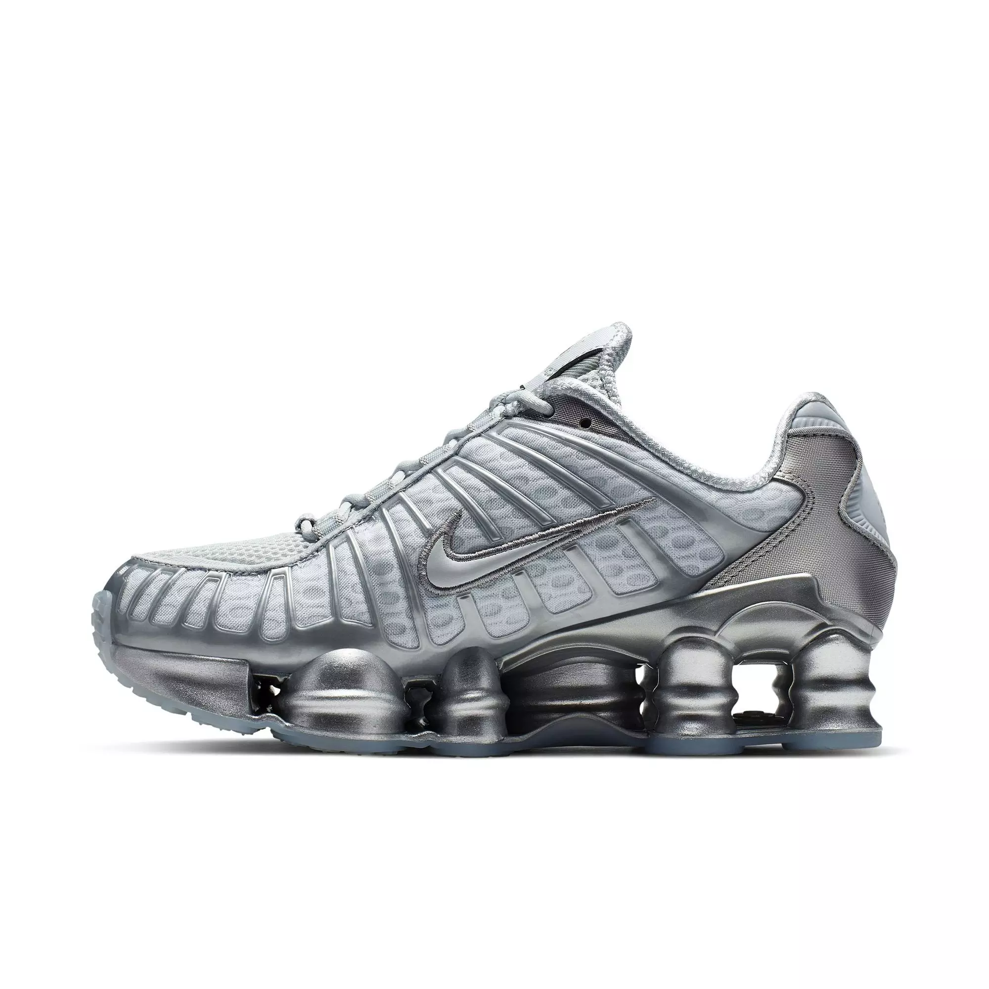 Nike Shox TL "Pure Platinum/Chrome" Women's Shoe - PLATINUM