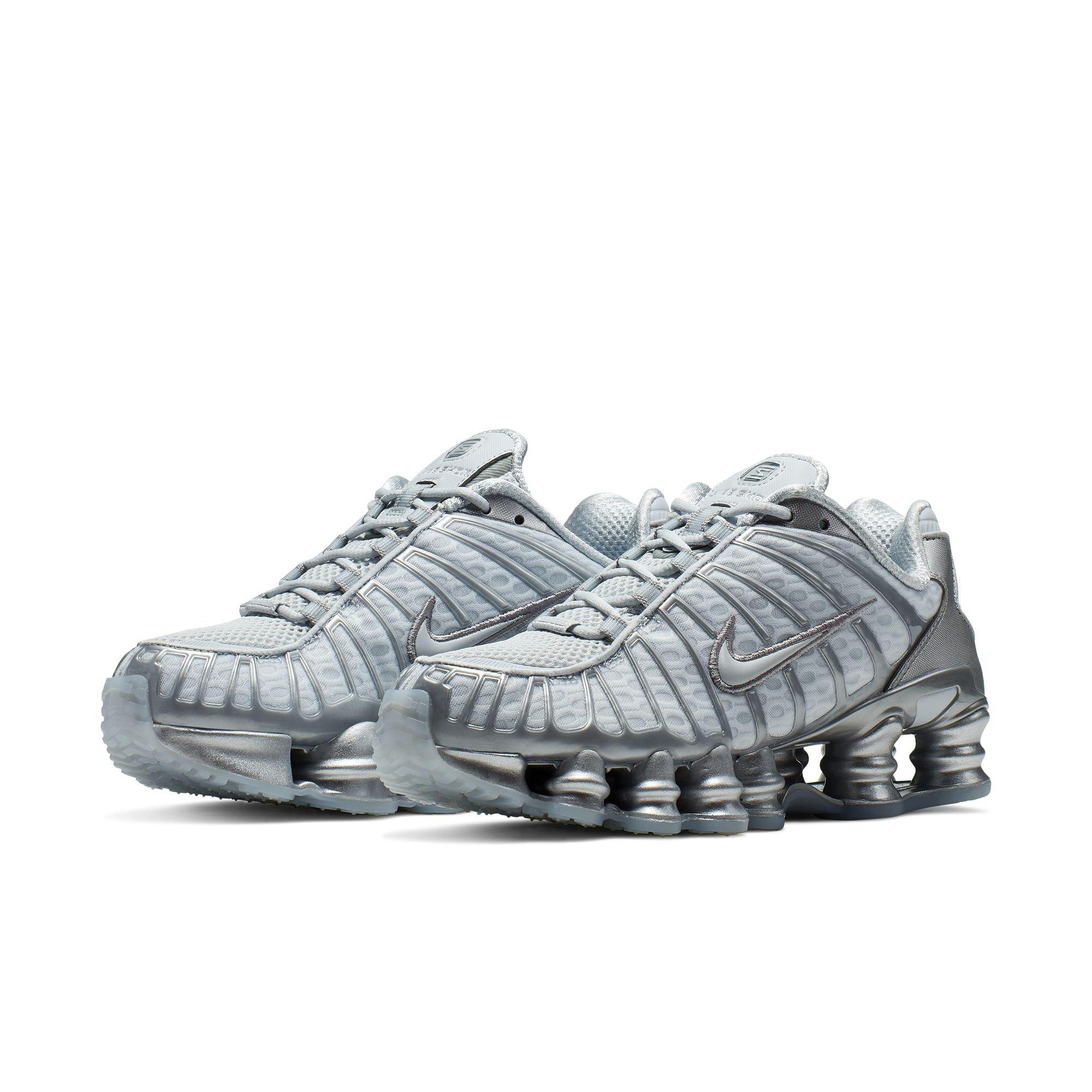 Nike Shox TL "Pure Platinum/Chrome" Women's Shoe - PLATINUM Thumbnail View 5