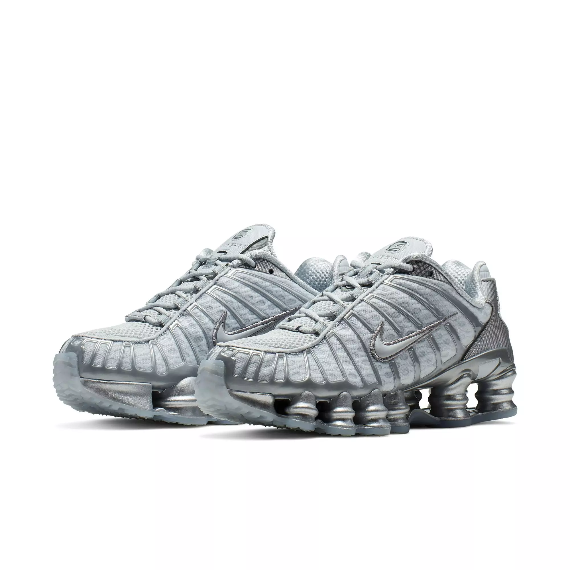 Nike Shox TL "Pure Platinum/Chrome" Women's Shoe - PLATINUM