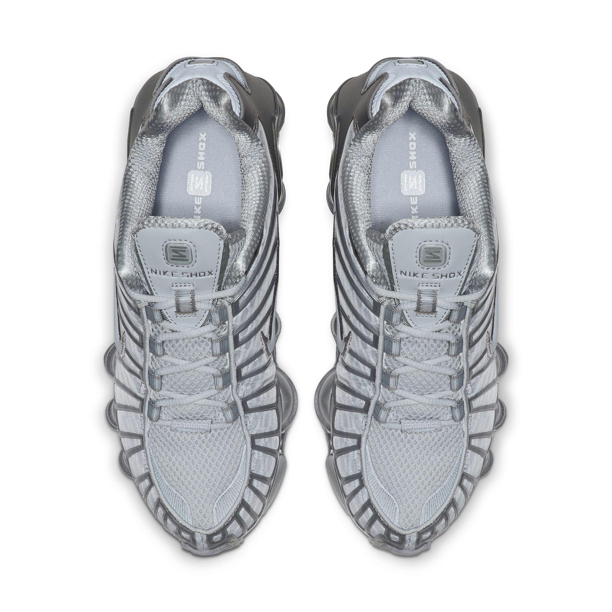 Nike Shox TL "Pure Platinum/Chrome" Women's Shoe - PLATINUM Thumbnail View 7