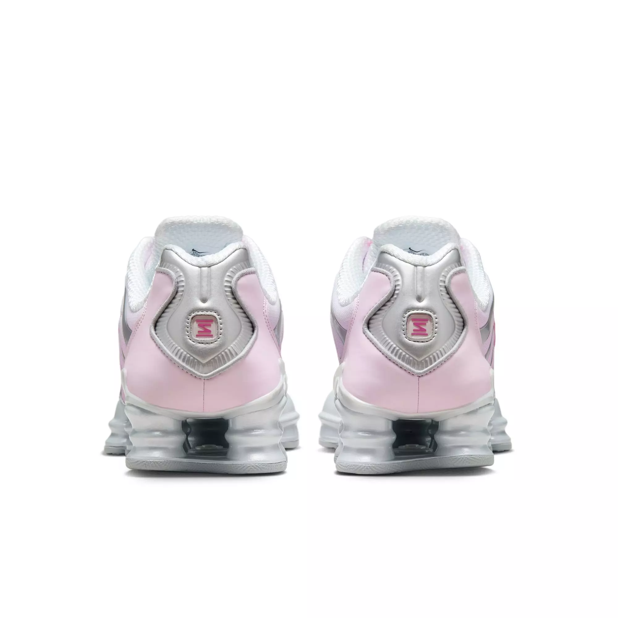Nike Shox TL "MTLC Platinum/Pinksicle/Pink Foam/White" Women's Shoe - WHITE/PINK/SILVER