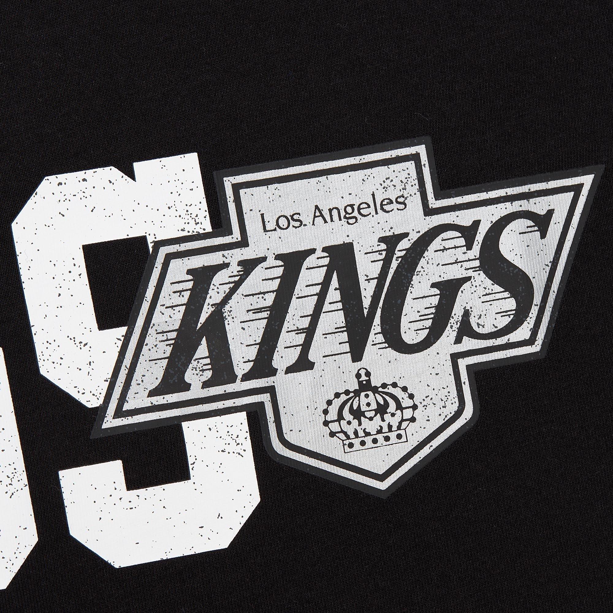 Mitchell & Ness Men's Los Angeles Kings Home Team Tee-Black - BLACK Thumbnail View 3