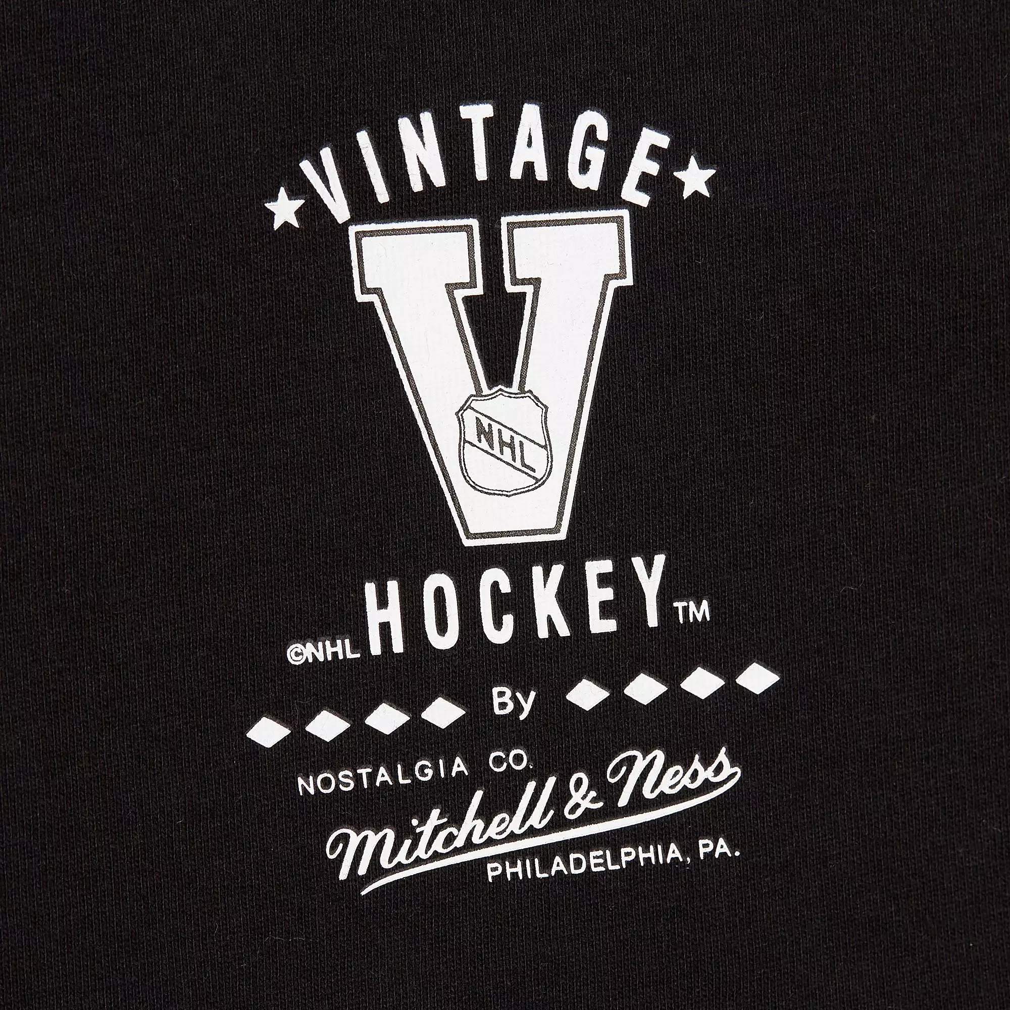Mitchell & Ness Men's Los Angeles Kings Home Team Tee - Black - BLACK