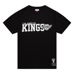 Mitchell & Ness Men's Los Angeles Kings Home Team Tee-Black