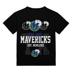 Mitchell & Ness Dallas Mavericks Home Team Tee-Black