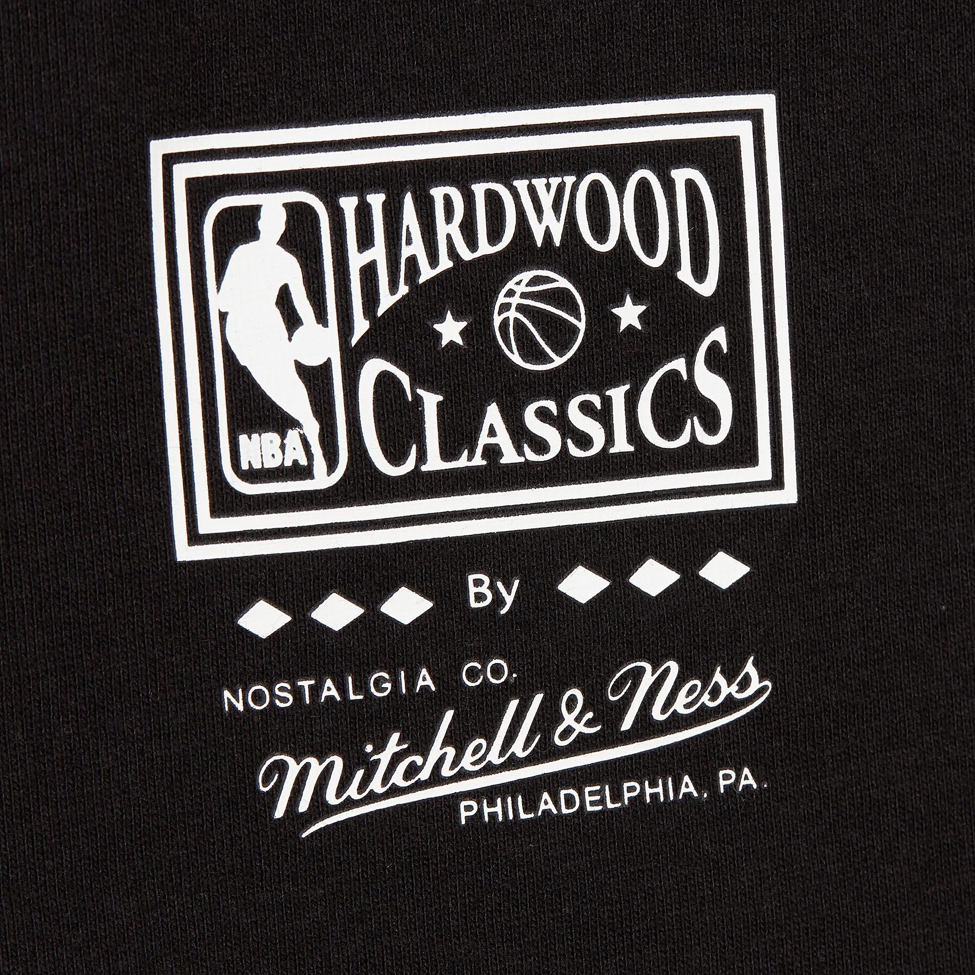 Mitchell & Ness Men's Los Angeles Lakers Home Team Tee-Black - BLACK Thumbnail View 4