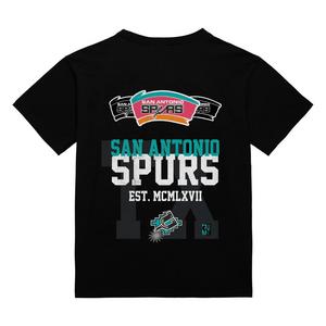 Mitchell & Ness San Antonio Spurs Home Team Tee-Black
