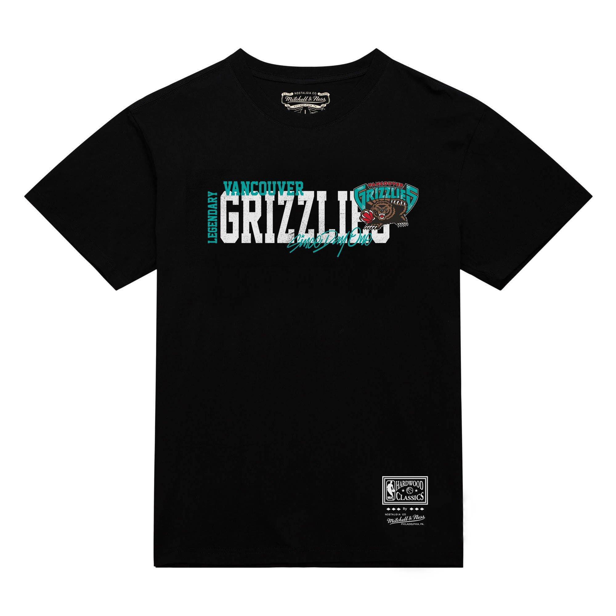 Mitchell & Ness Memphis Grizzlies Home Team Tee-Black - BLACK Thumbnail View 2