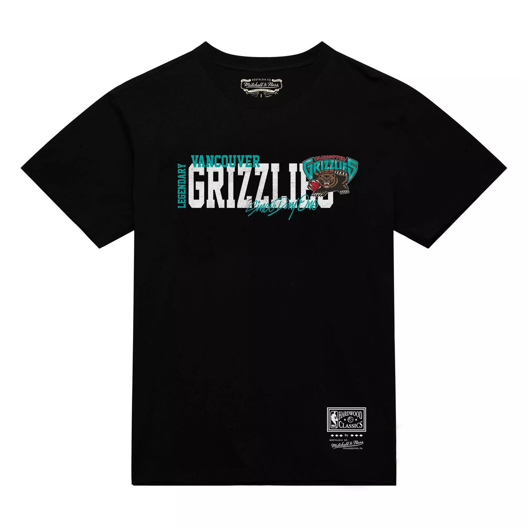 Mitchell & Ness Memphis Grizzlies Home Team Tee-Black - BLACK