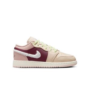 Jordan 1 Low SE "Legend Lt Brown/Pink Foam/Pink Oxford" Grade Girls' Shoe